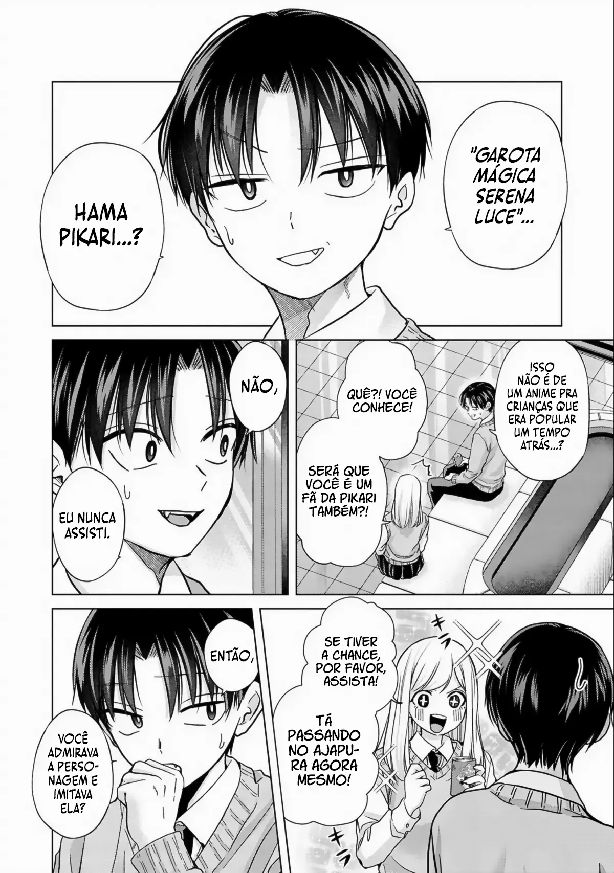 Kusunoki Fracassou em Estrear no Ensino Médio Capitulo 34 Pagina 3