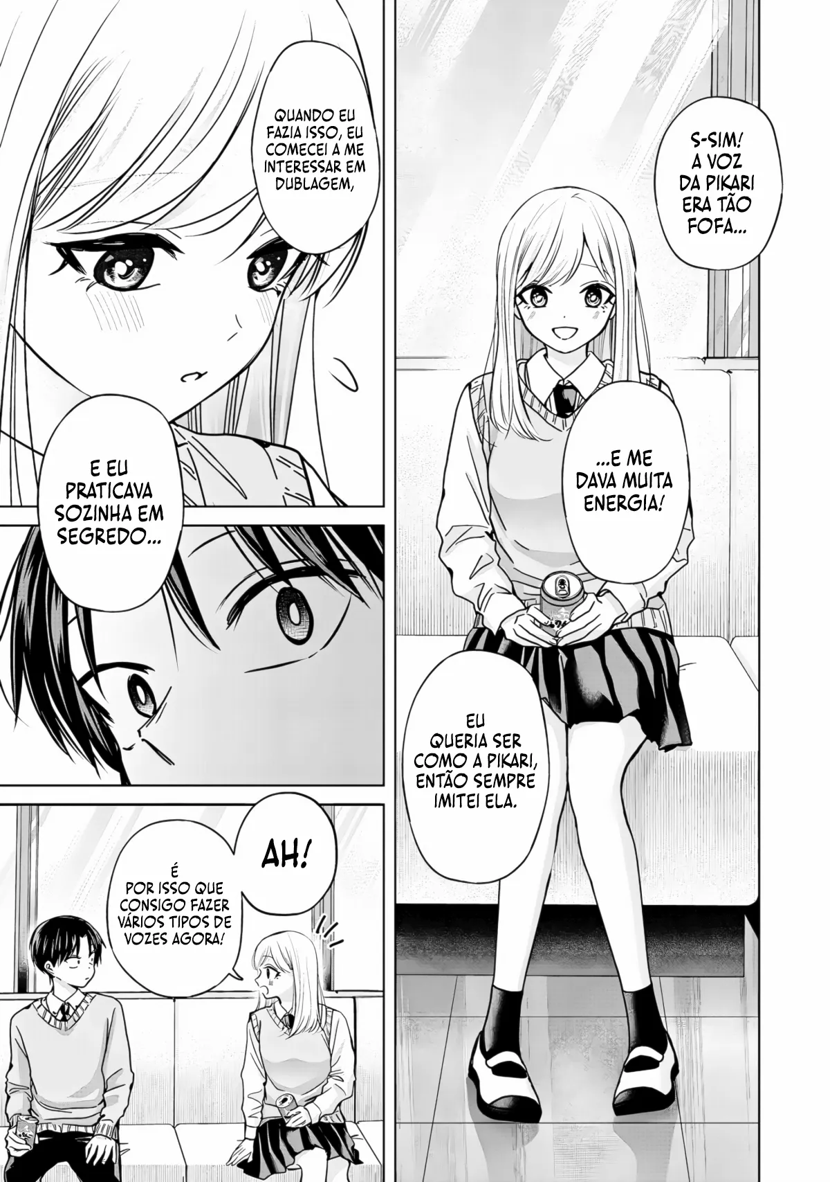 Kusunoki Fracassou em Estrear no Ensino Médio Capitulo 34 Pagina 4
