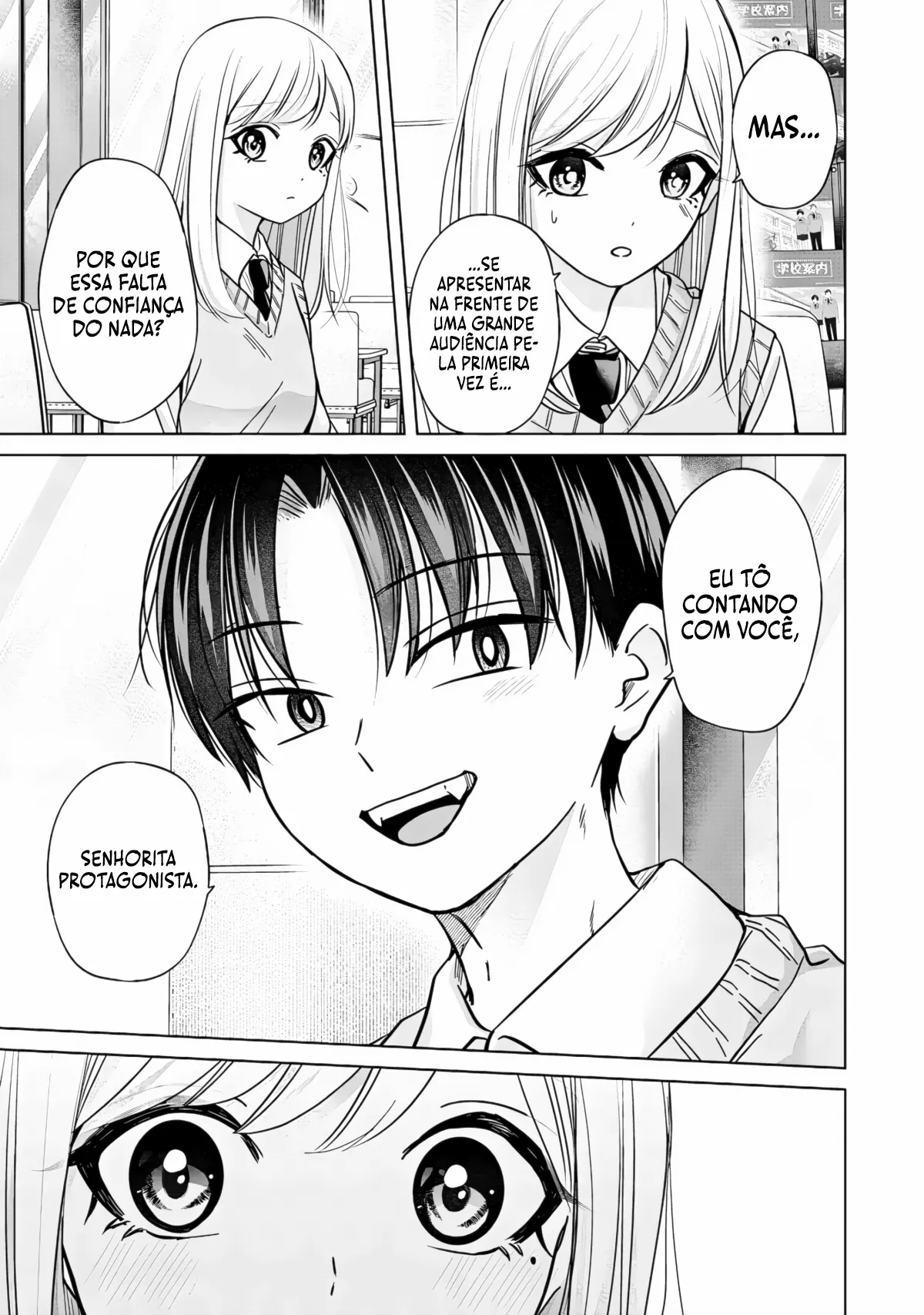 Kusunoki Fracassou em Estrear no Ensino Médio Capitulo 34 Pagina 6