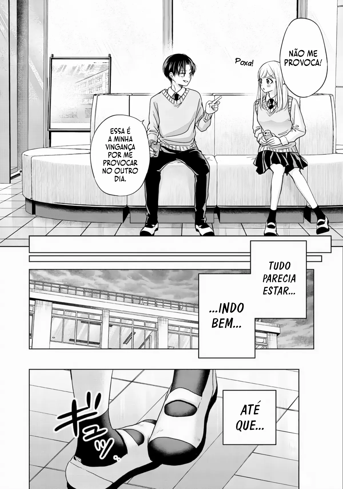 Kusunoki Fracassou em Estrear no Ensino Médio Capitulo 34 Pagina 7