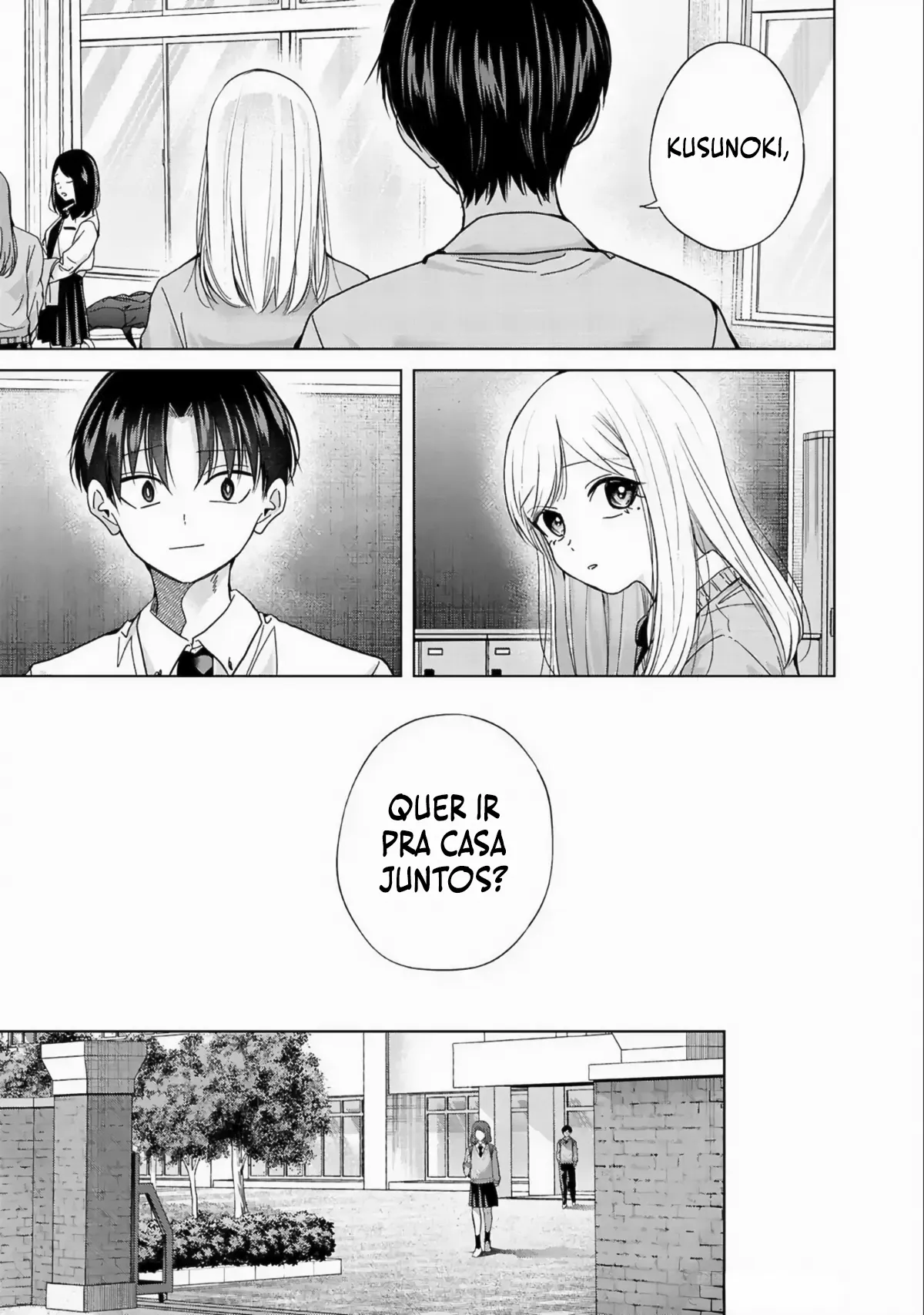 Kusunoki Fracassou em Estrear no Ensino Médio Capitulo 34 Pagina 14