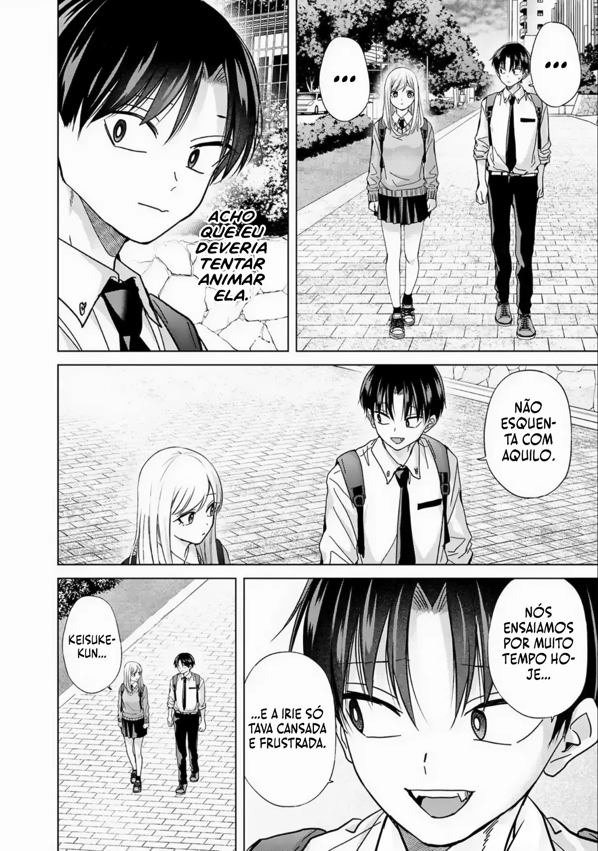 Kusunoki Fracassou em Estrear no Ensino Médio Capitulo 34 Pagina 15