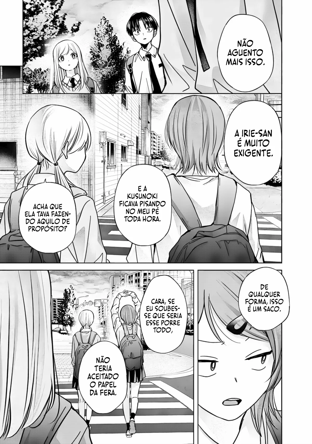 Kusunoki Fracassou em Estrear no Ensino Médio Capitulo 34 Pagina 16