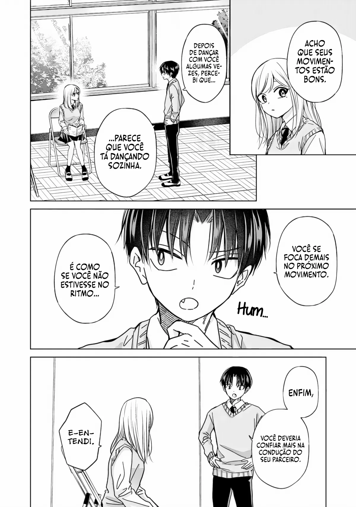 Kusunoki Fracassou em Estrear no Ensino Médio Capitulo 35 Pagina 9