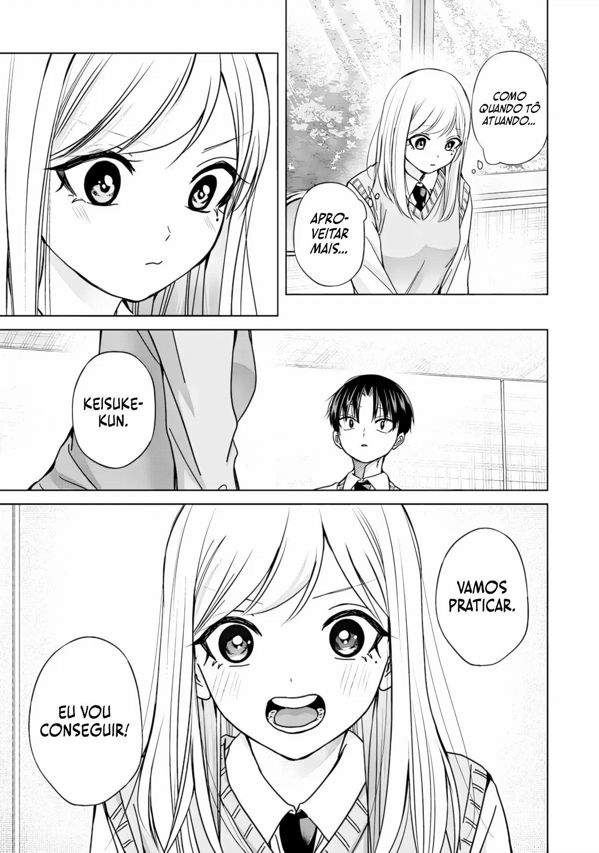 Kusunoki Fracassou em Estrear no Ensino Médio Capitulo 35 Pagina 12