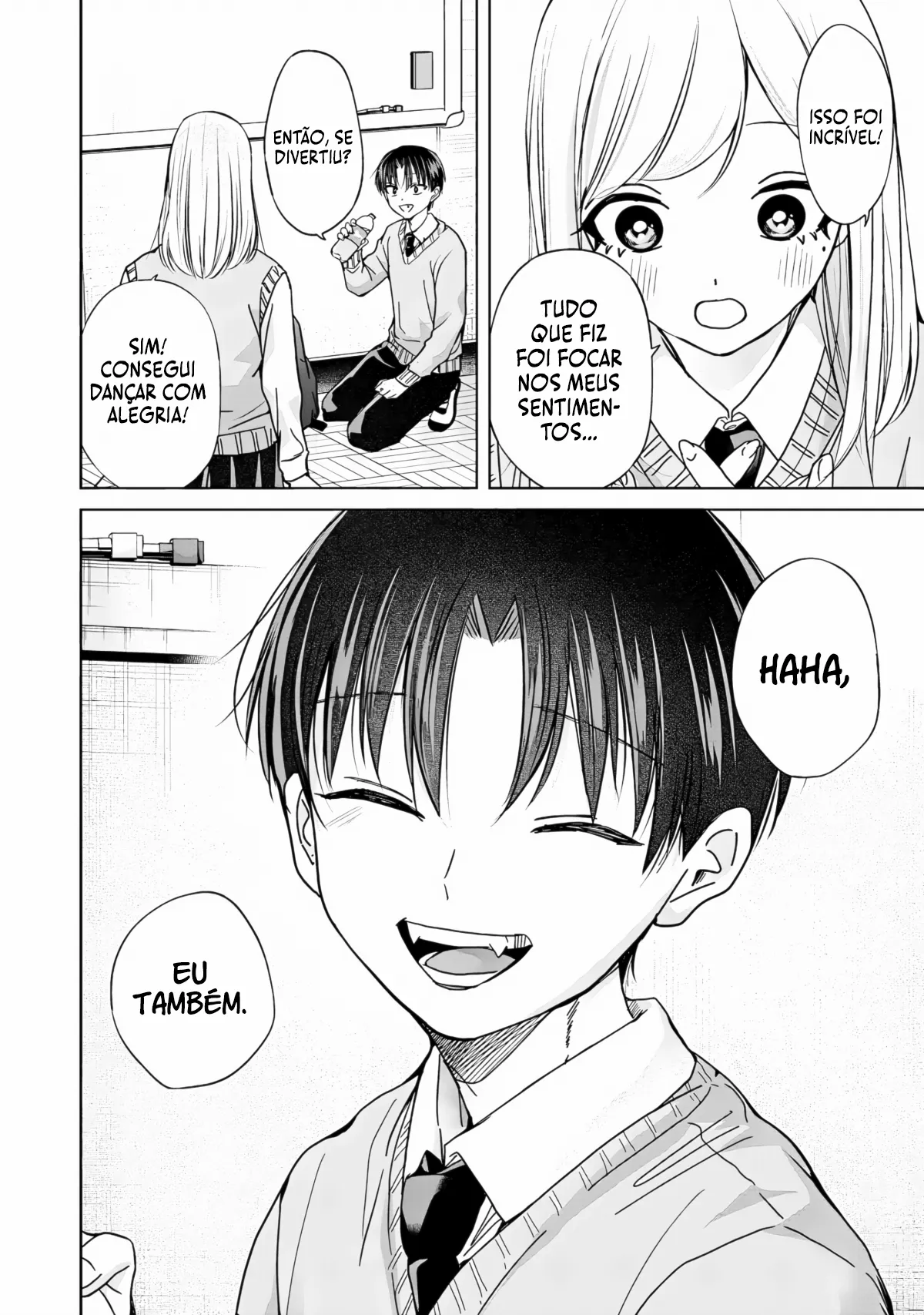 Kusunoki Fracassou em Estrear no Ensino Médio Capitulo 35 Pagina 15