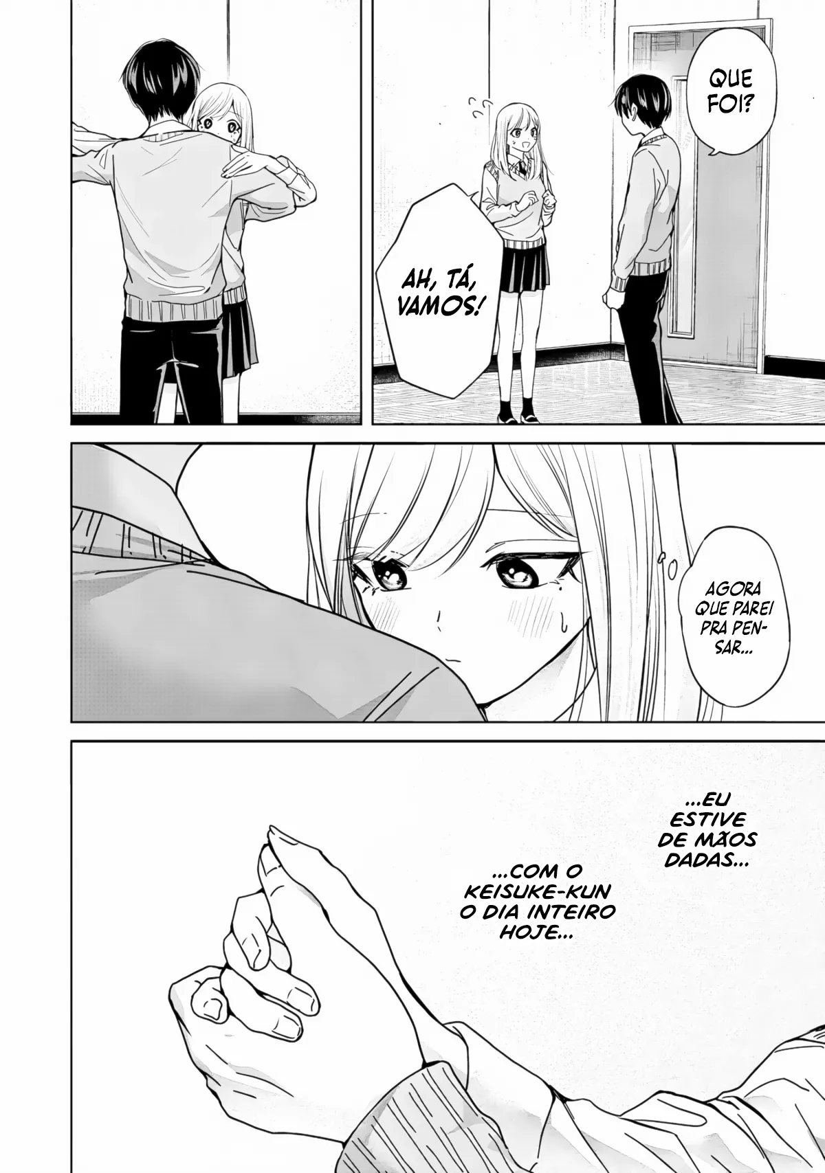 Kusunoki Fracassou em Estrear no Ensino Médio Capitulo 35 Pagina 17