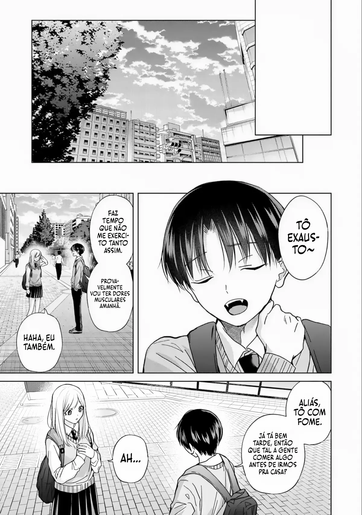 Kusunoki Fracassou em Estrear no Ensino Médio Capitulo 35 Pagina 18