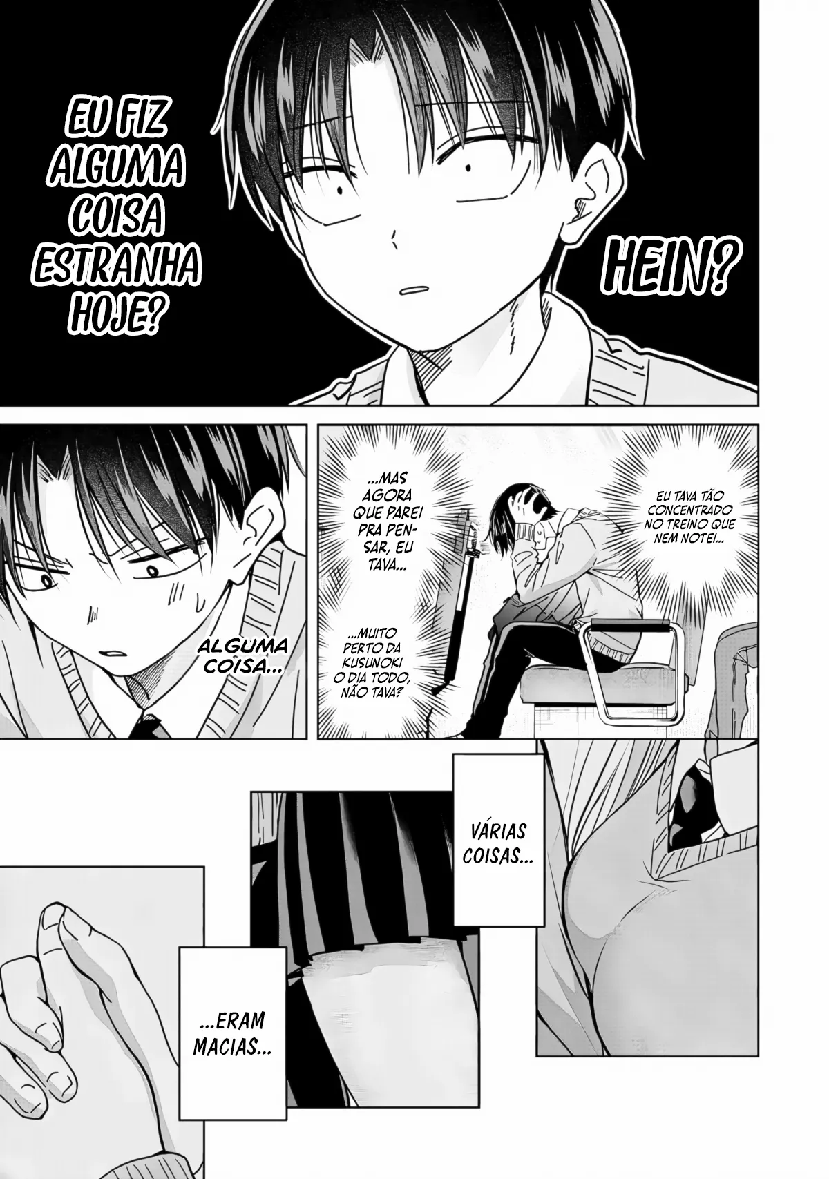 Kusunoki Fracassou em Estrear no Ensino Médio Capitulo 35 Pagina 22