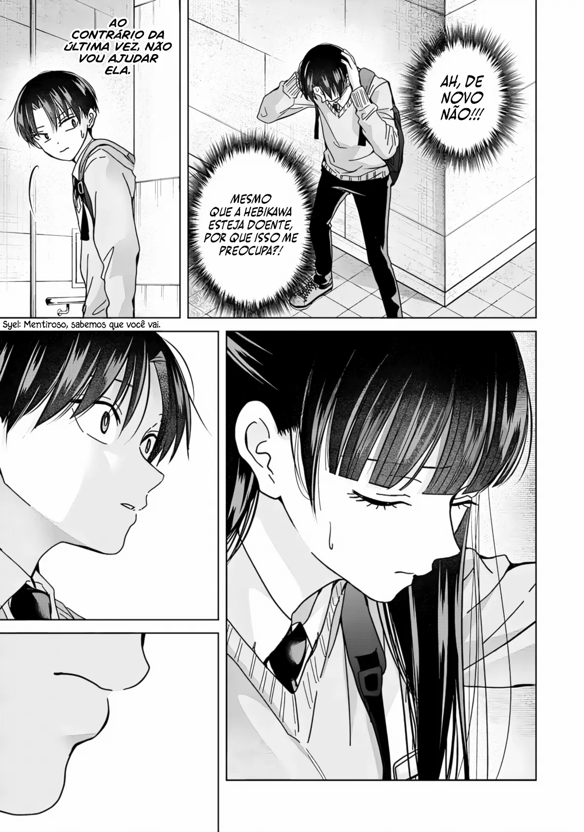 Kusunoki Fracassou em Estrear no Ensino Médio Capitulo 35 Pagina 26