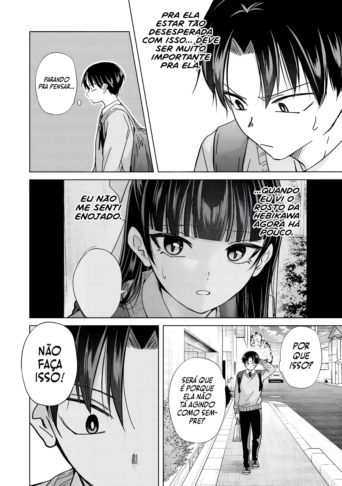 Kusunoki Fracassou em Estrear no Ensino Médio Capitulo 36 Pagina 7