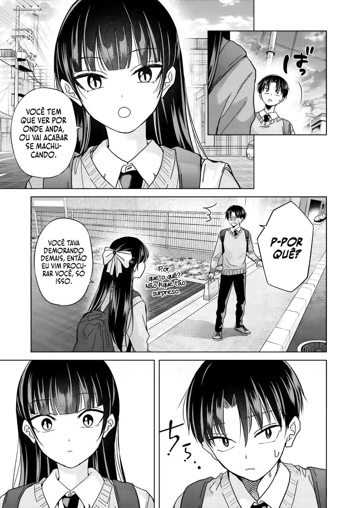 Kusunoki Fracassou em Estrear no Ensino Médio Capitulo 36 Pagina 8