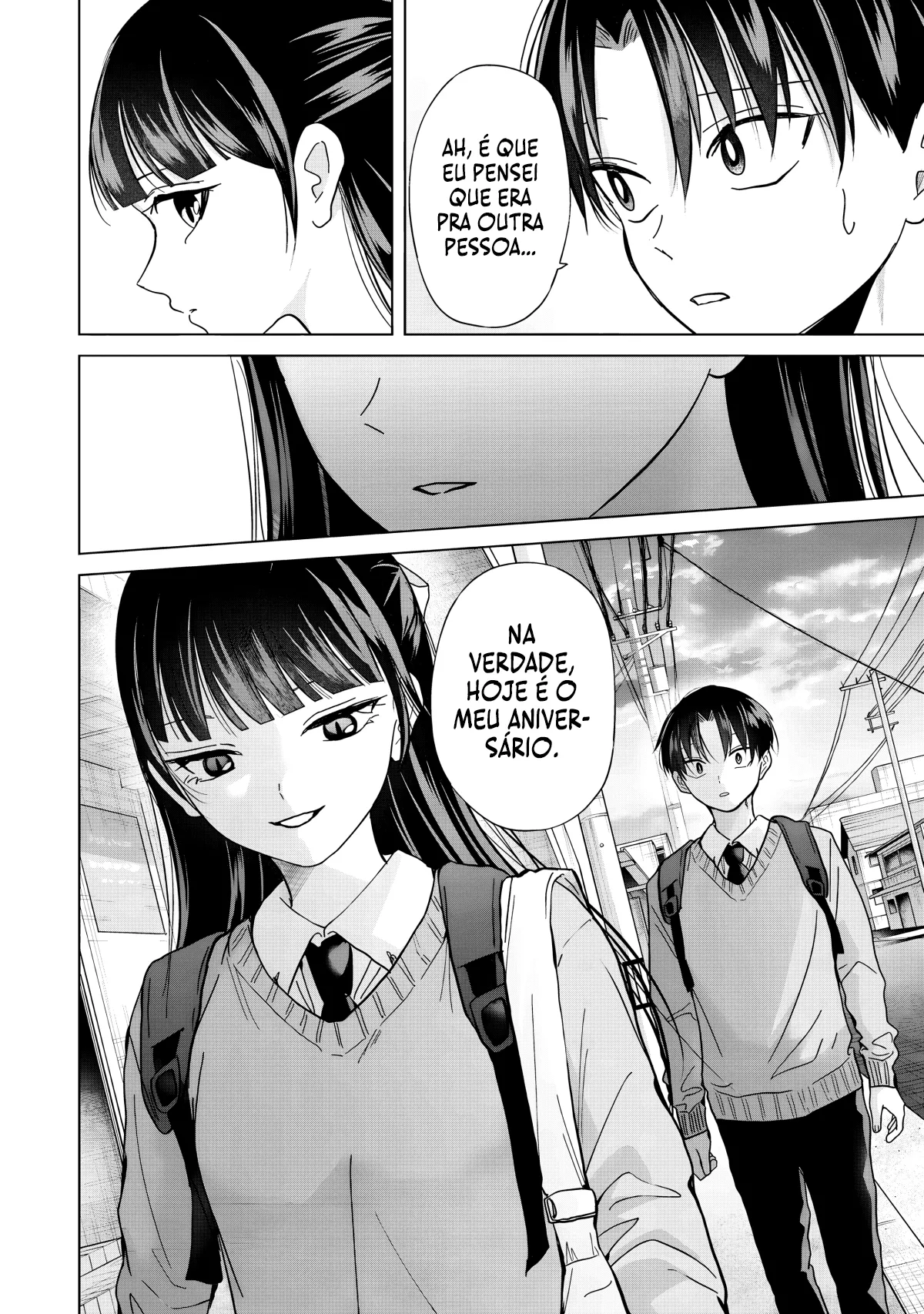 Kusunoki Fracassou em Estrear no Ensino Médio Capitulo 36 Pagina 13