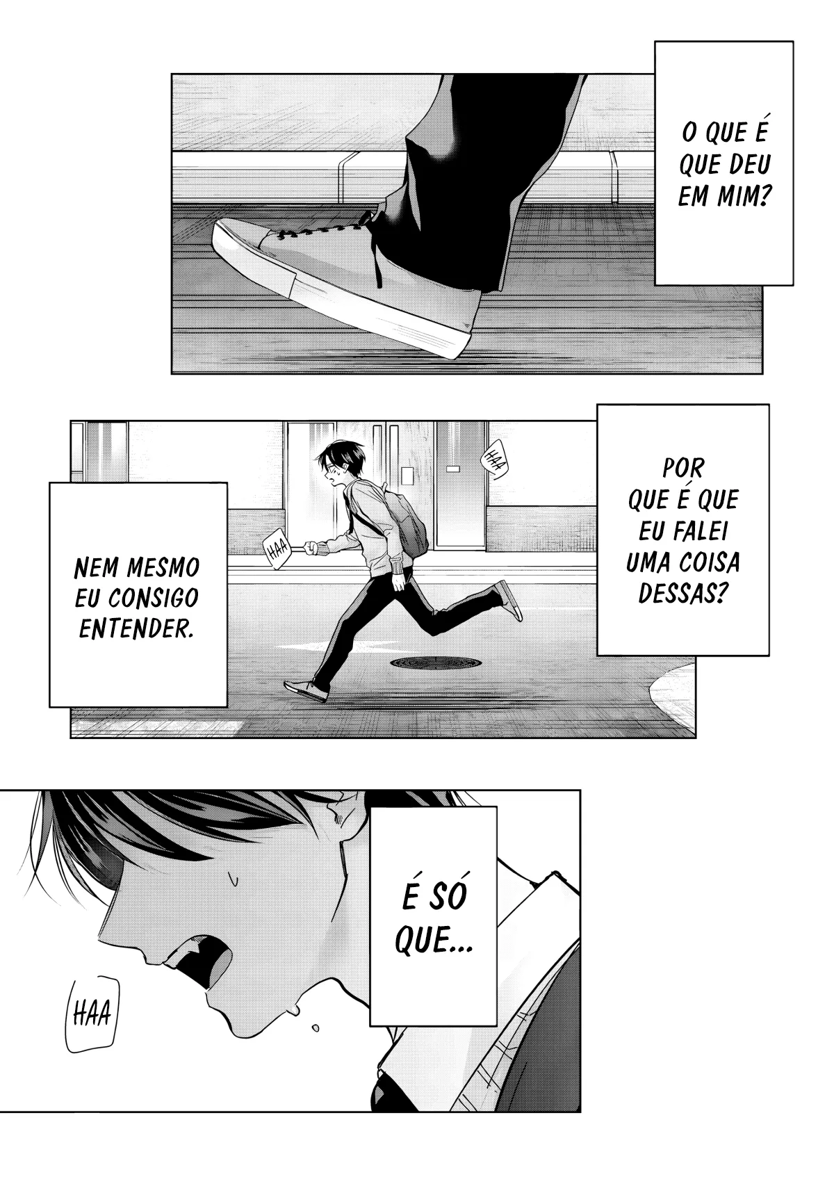 Kusunoki Fracassou em Estrear no Ensino Médio Capitulo 36 Pagina 23