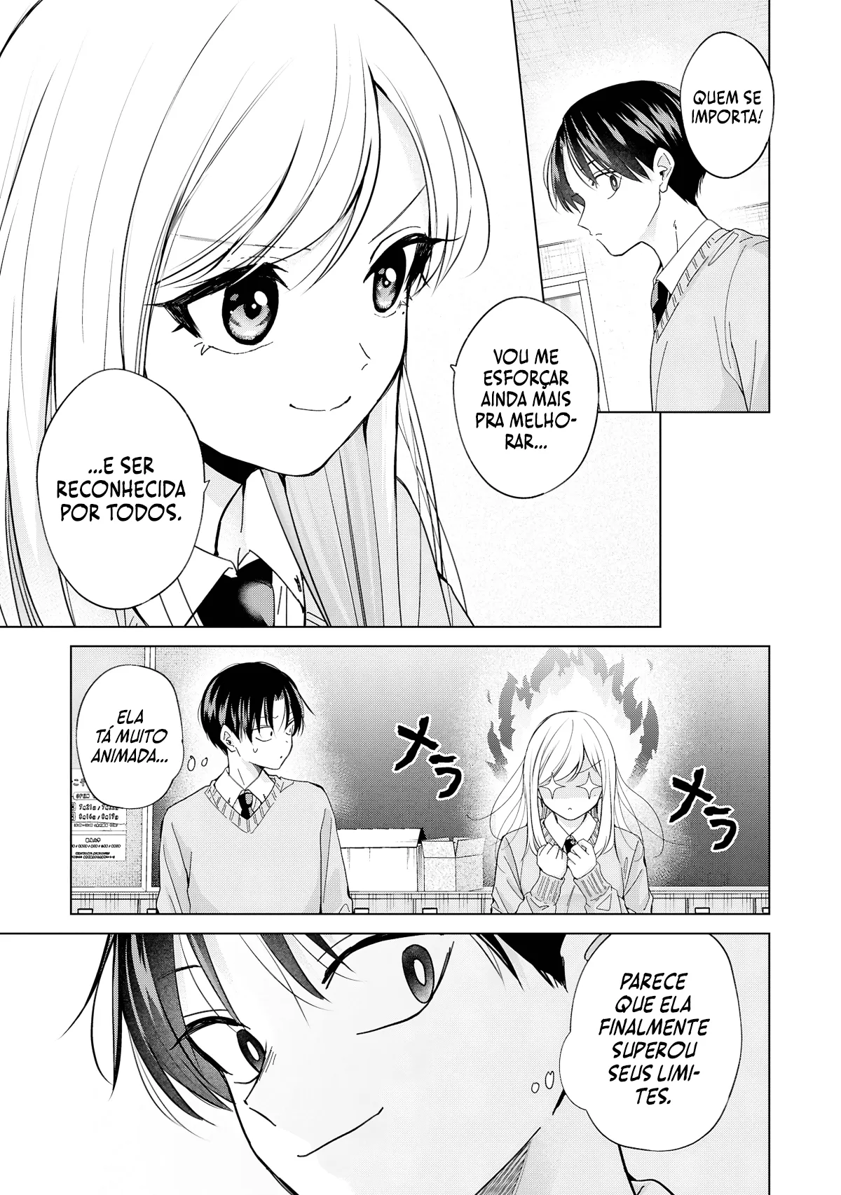 Kusunoki Fracassou em Estrear no Ensino Médio Capitulo 37 Pagina 6