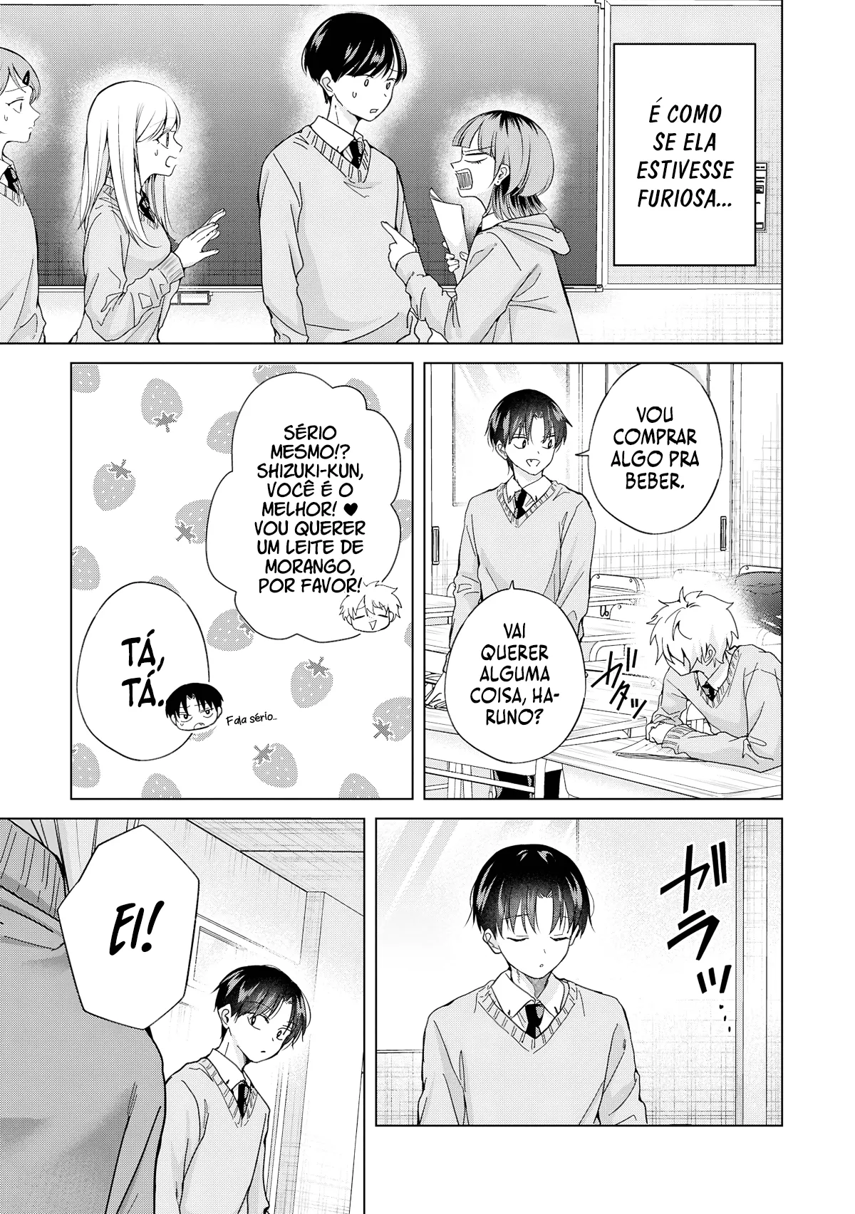 Kusunoki Fracassou em Estrear no Ensino Médio Capitulo 37 Pagina 8