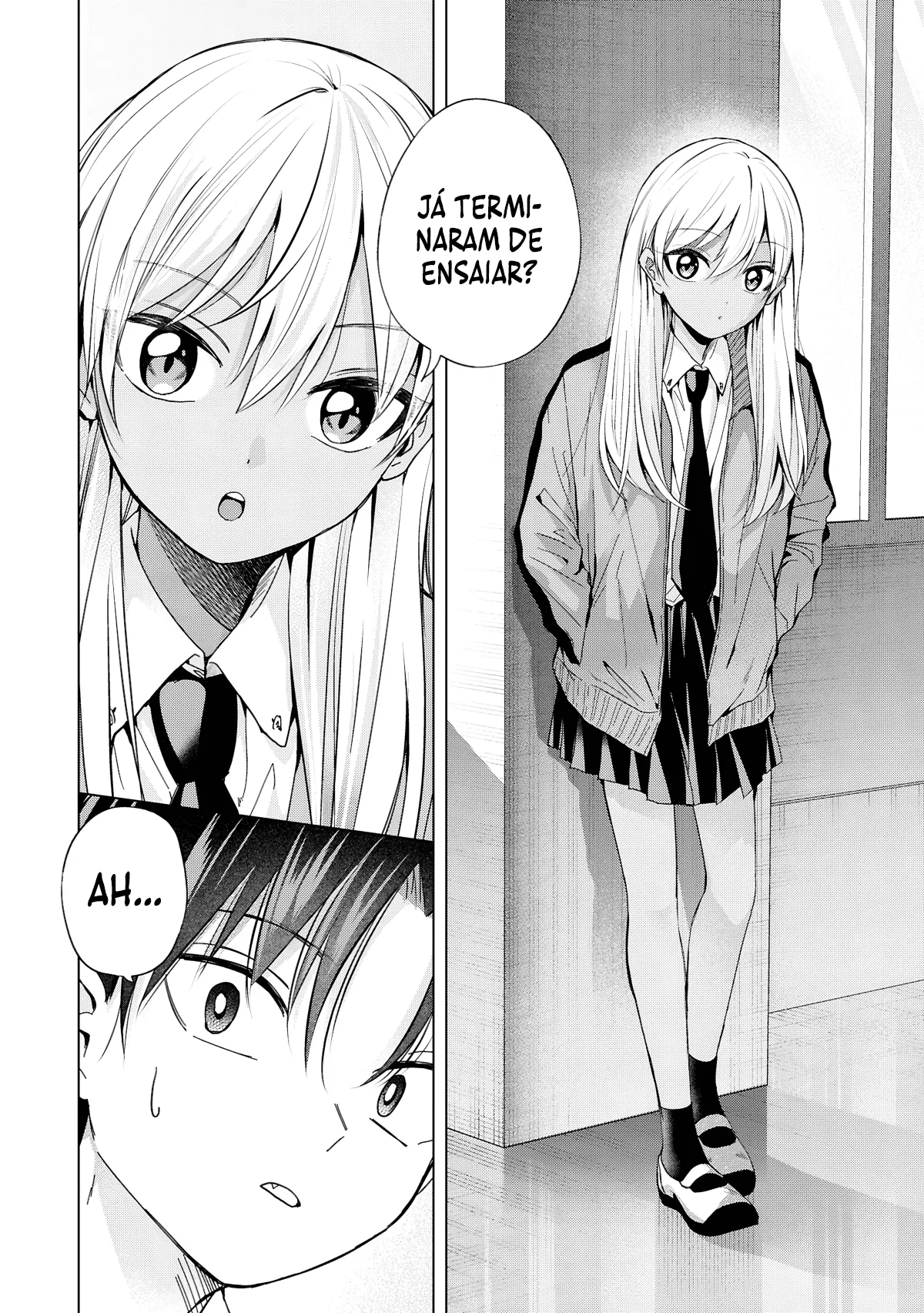 Kusunoki Fracassou em Estrear no Ensino Médio Capitulo 37 Pagina 9