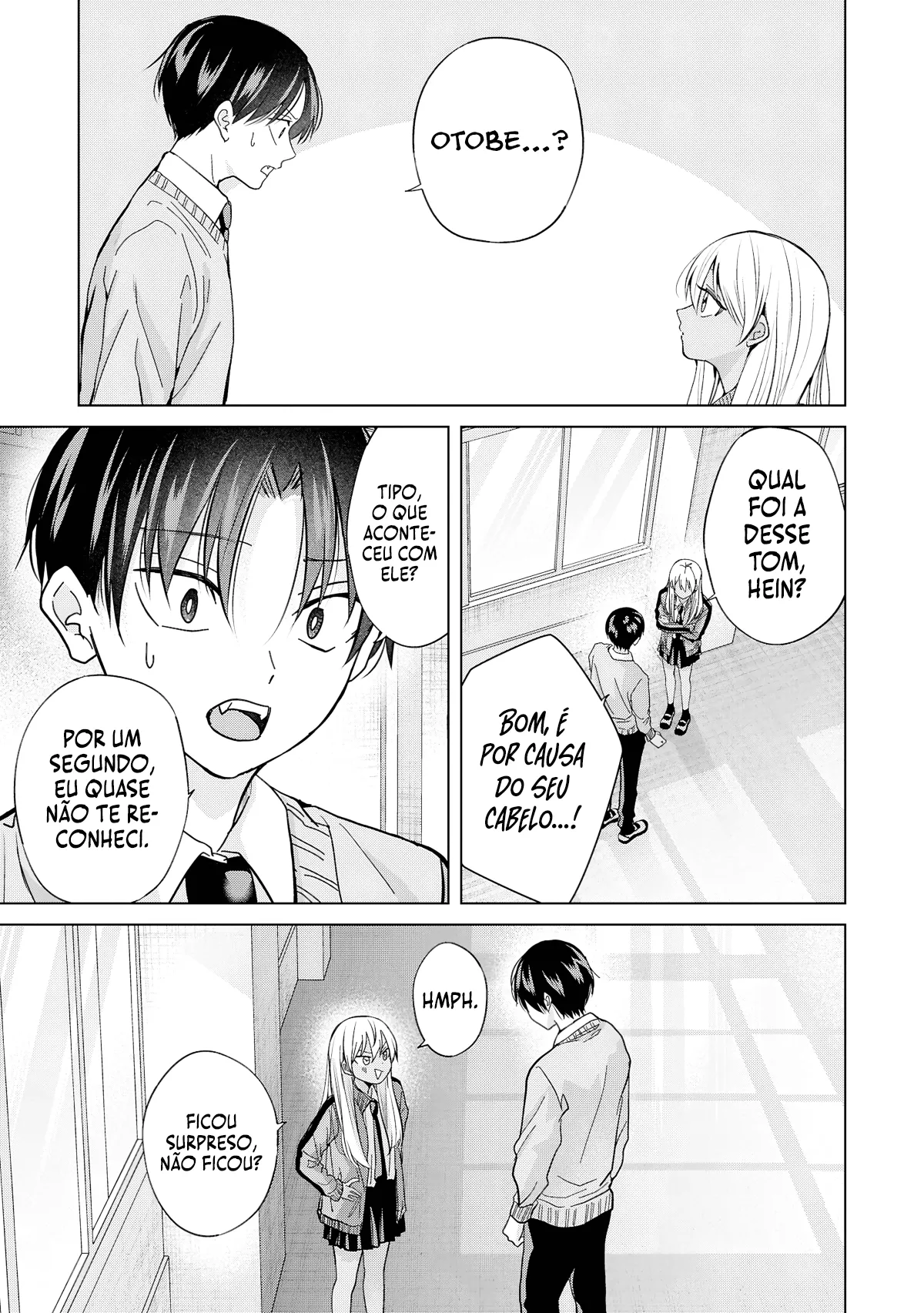 Kusunoki Fracassou em Estrear no Ensino Médio Capitulo 37 Pagina 10