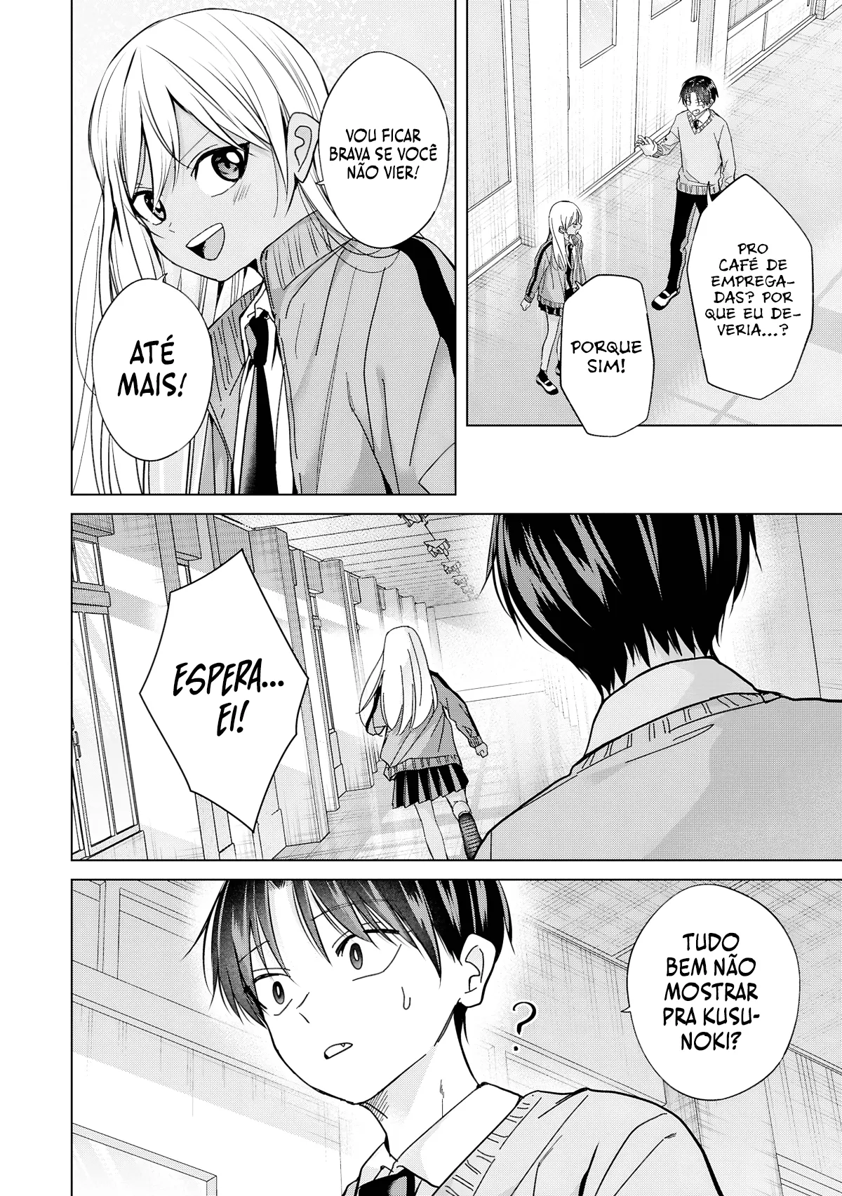 Kusunoki Fracassou em Estrear no Ensino Médio Capitulo 37 Pagina 17