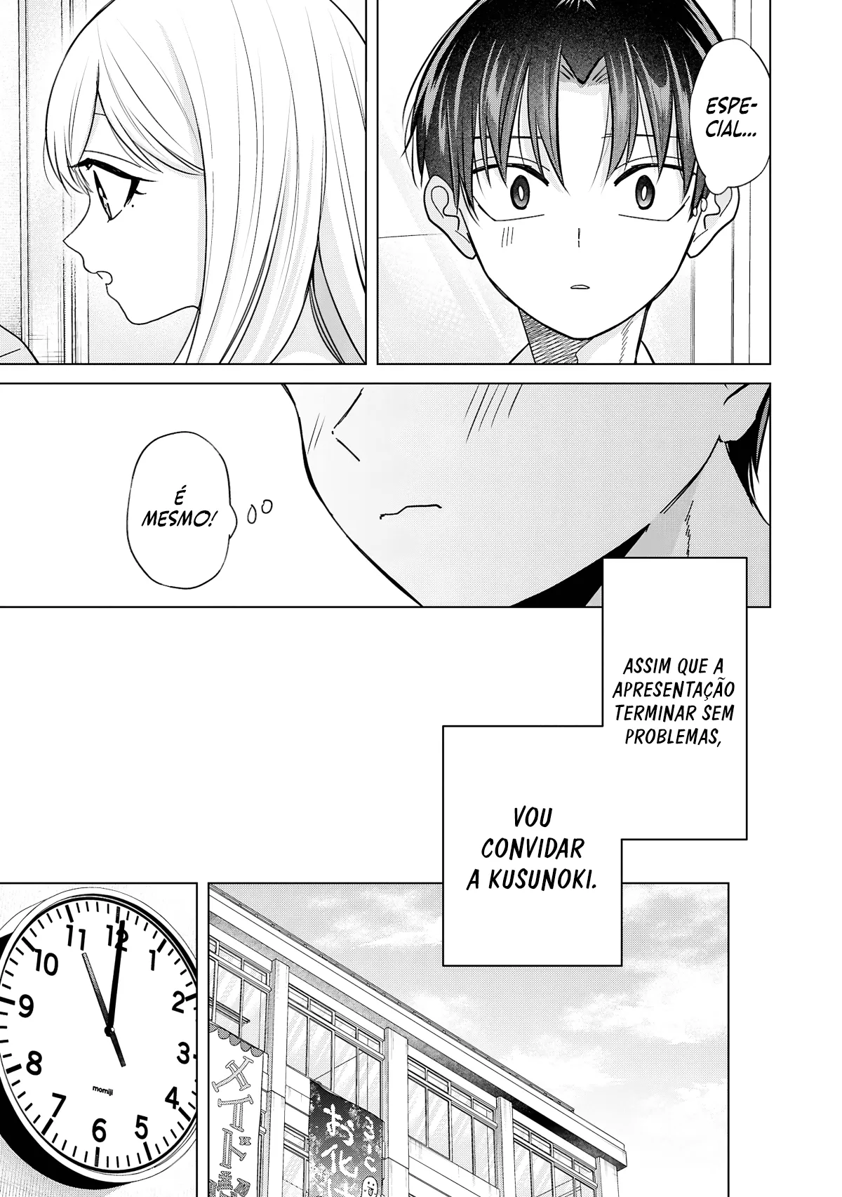 Kusunoki Fracassou em Estrear no Ensino Médio Capitulo 38 Pagina 8