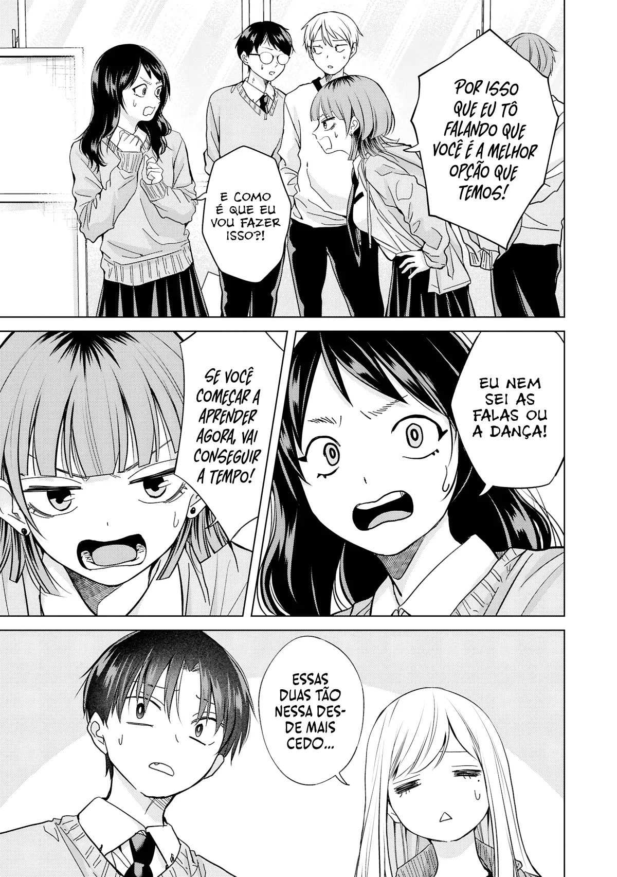 Kusunoki Fracassou em Estrear no Ensino Médio Capitulo 38 Pagina 10