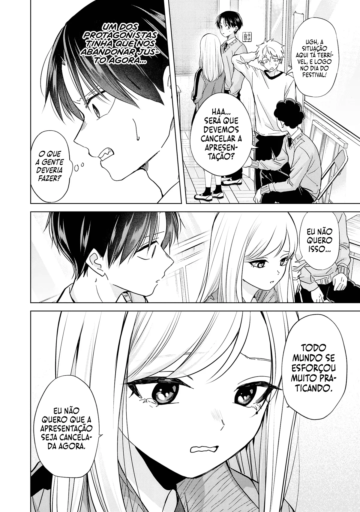 Kusunoki Fracassou em Estrear no Ensino Médio Capitulo 38 Pagina 11