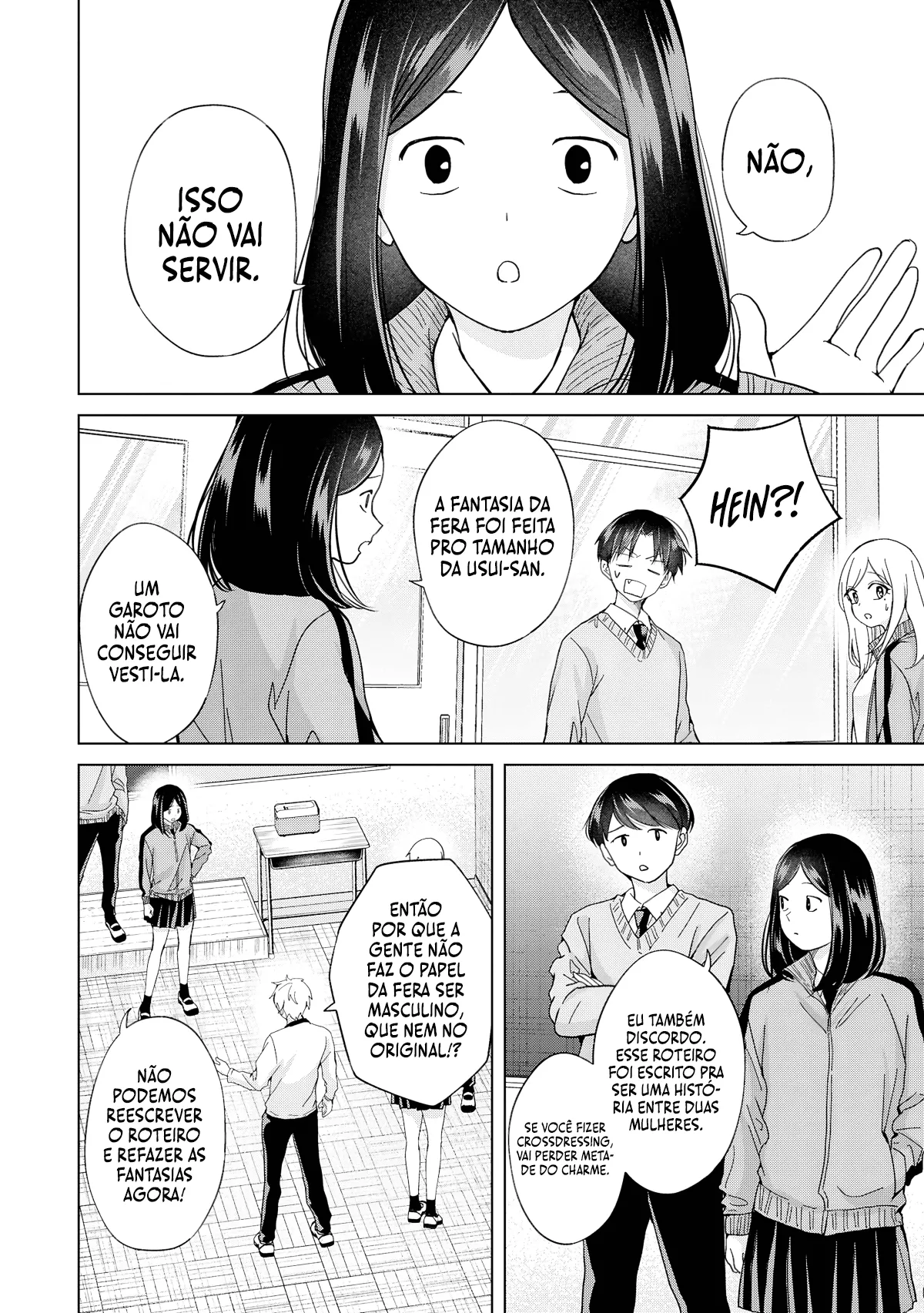 Kusunoki Fracassou em Estrear no Ensino Médio Capitulo 38 Pagina 15