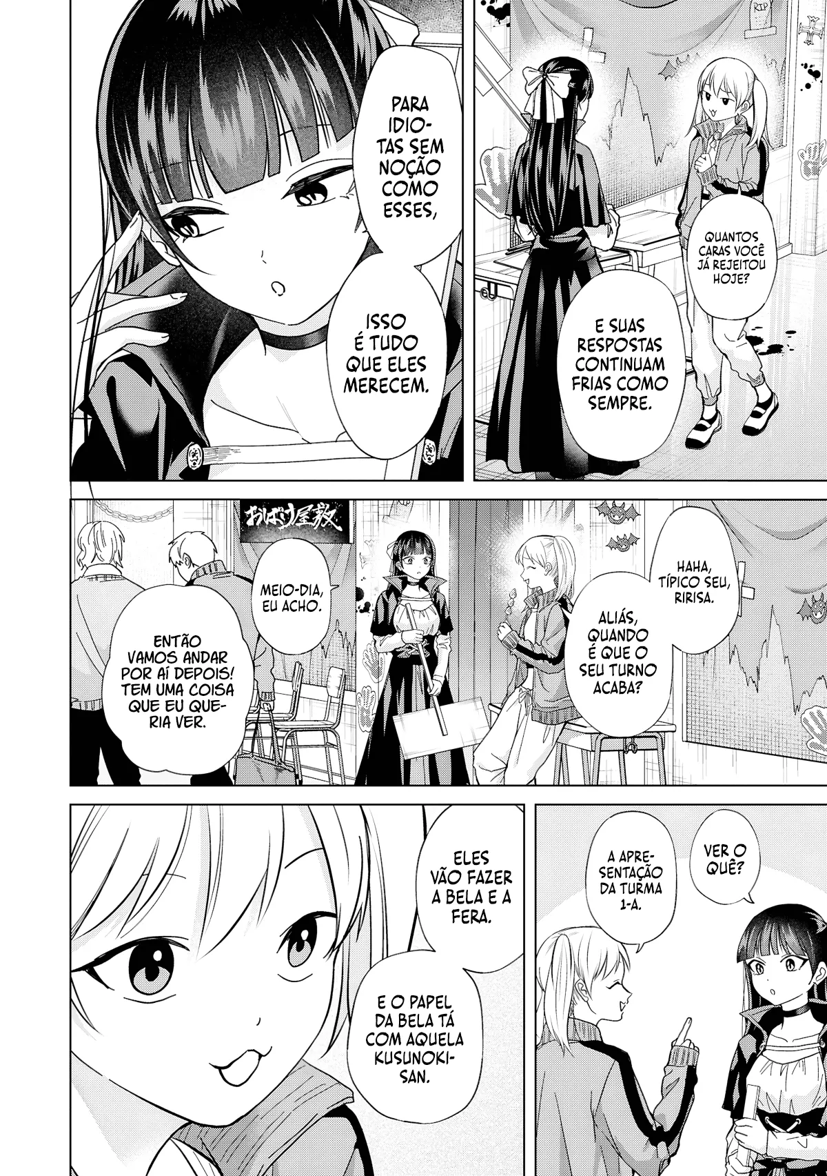 Kusunoki Fracassou em Estrear no Ensino Médio Capitulo 38 Pagina 27