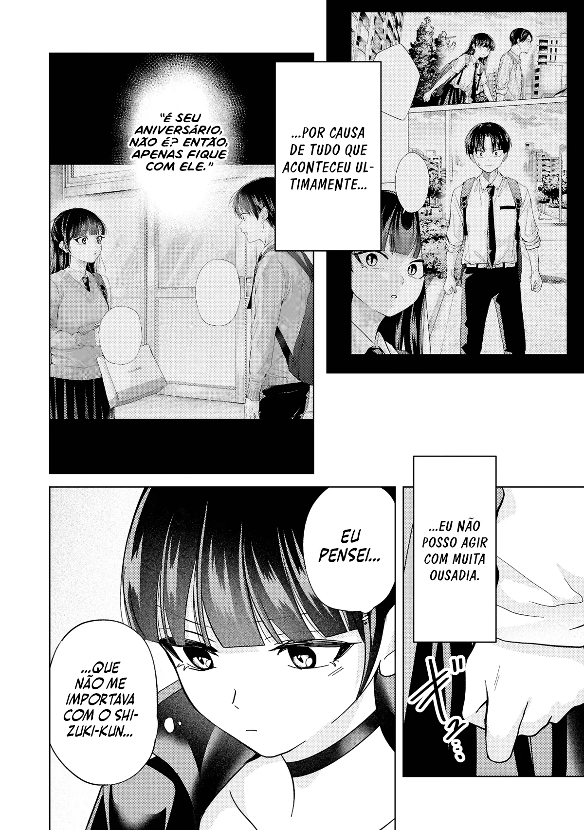 Kusunoki Fracassou em Estrear no Ensino Médio Capitulo 38 Pagina 31