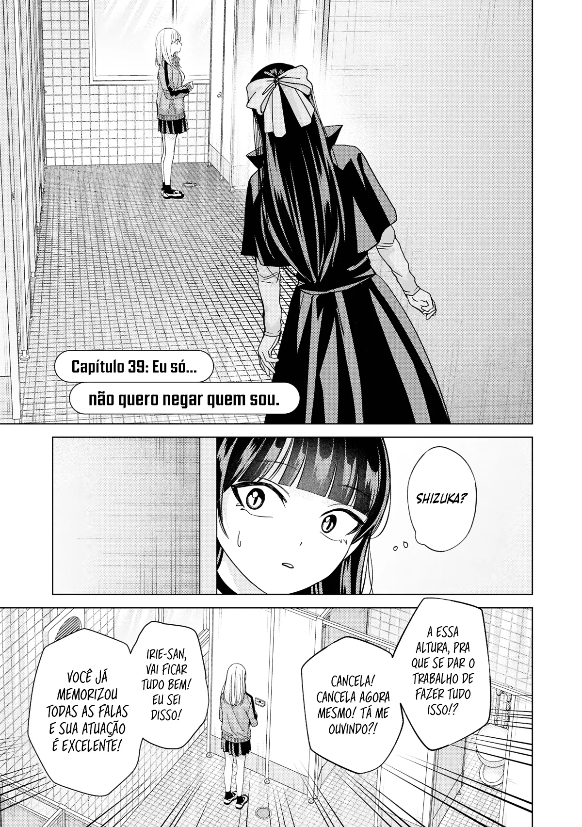 Kusunoki Fracassou em Estrear no Ensino Médio Capitulo 39 Pagina 2