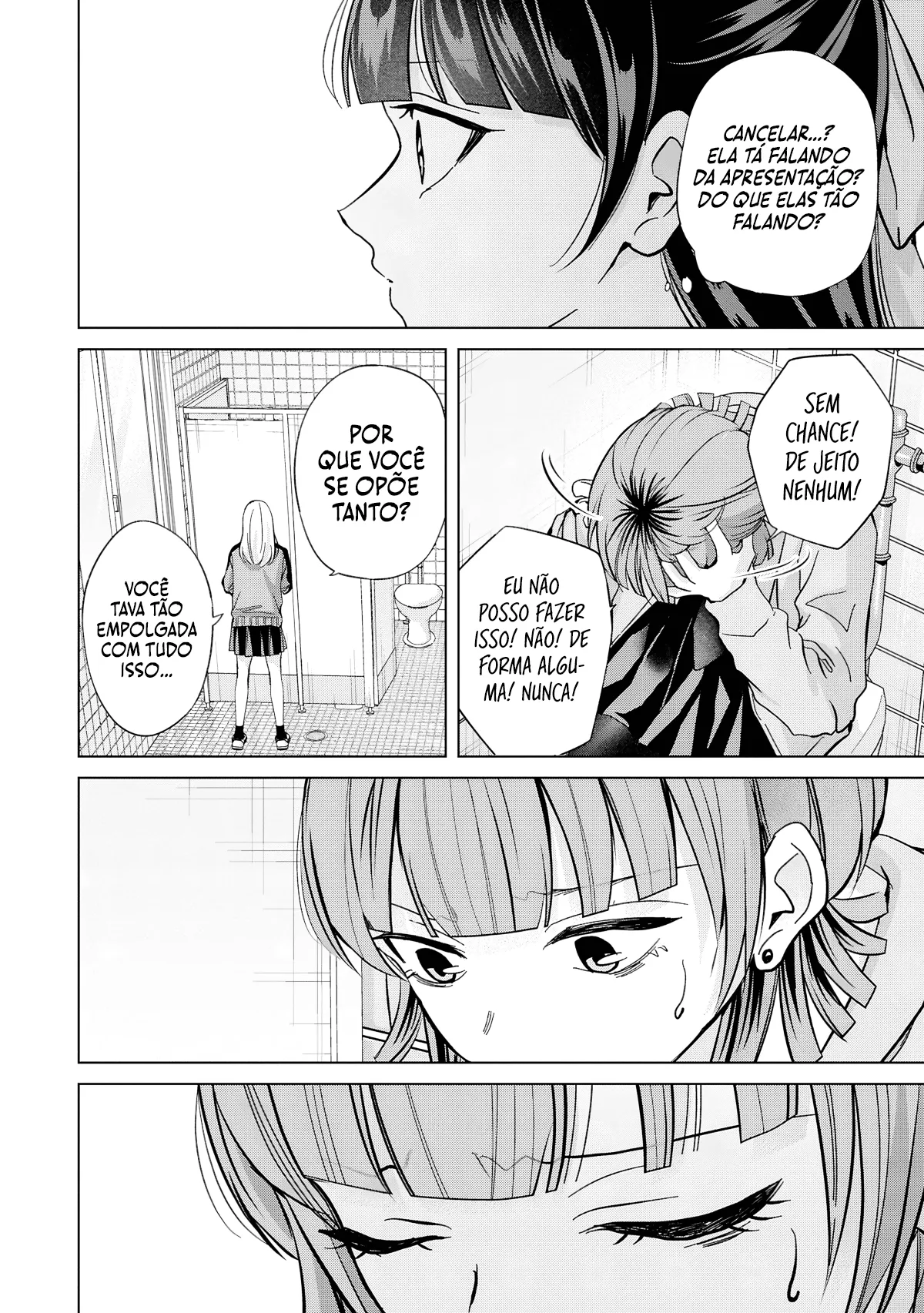 Kusunoki Fracassou em Estrear no Ensino Médio Capitulo 39 Pagina 3