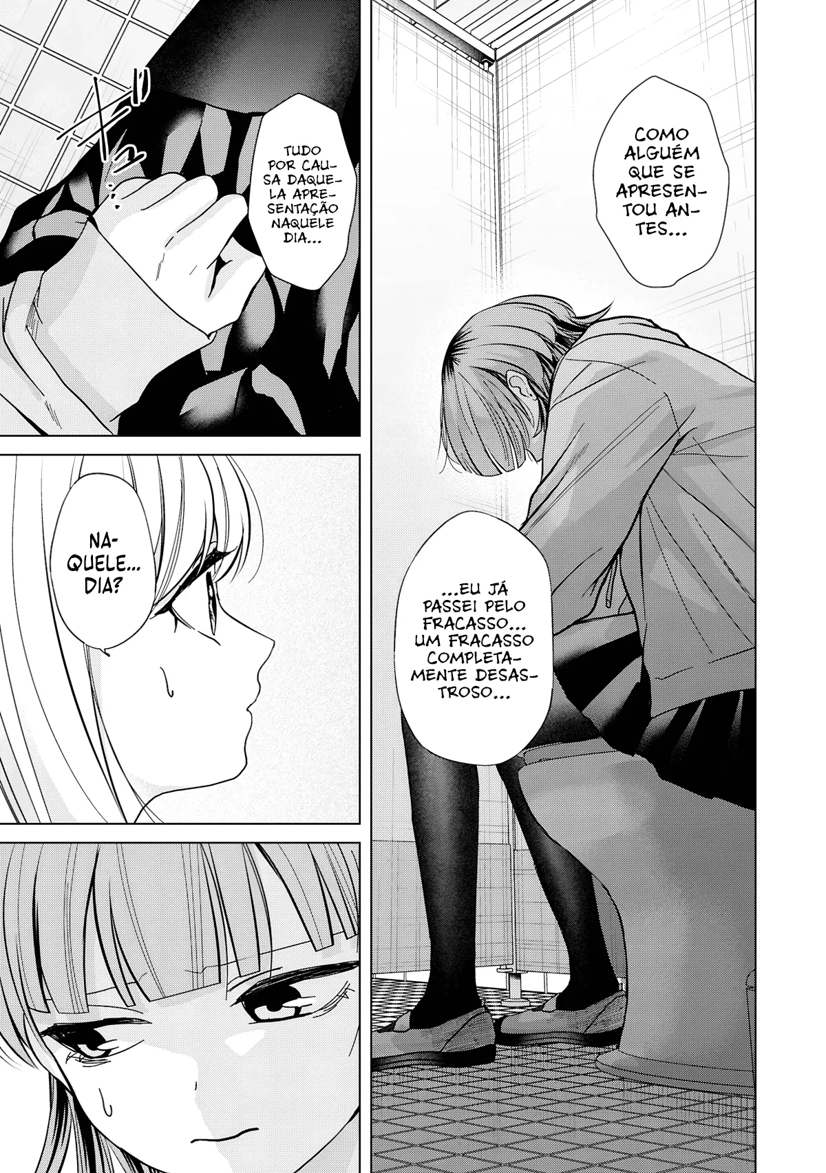 Kusunoki Fracassou em Estrear no Ensino Médio Capitulo 39 Pagina 4