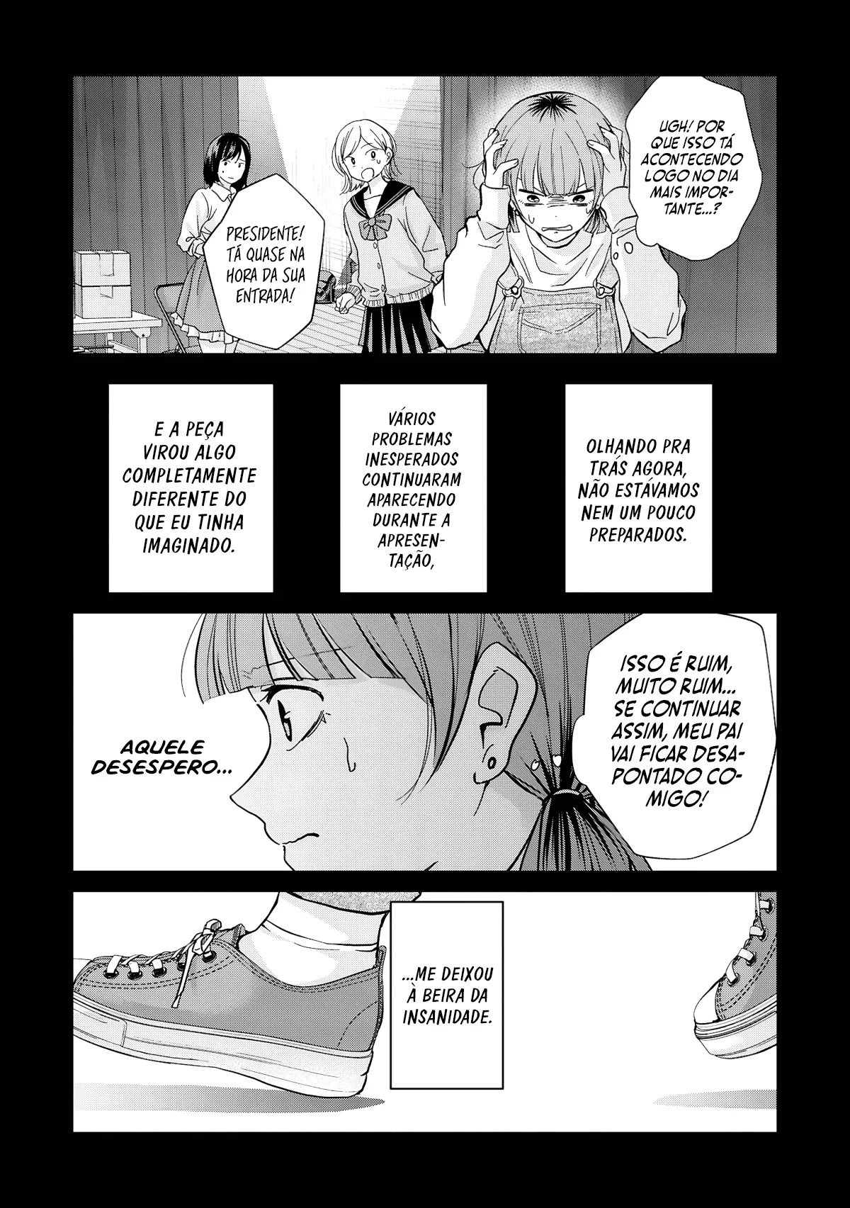 Kusunoki Fracassou em Estrear no Ensino Médio Capitulo 39 Pagina 8