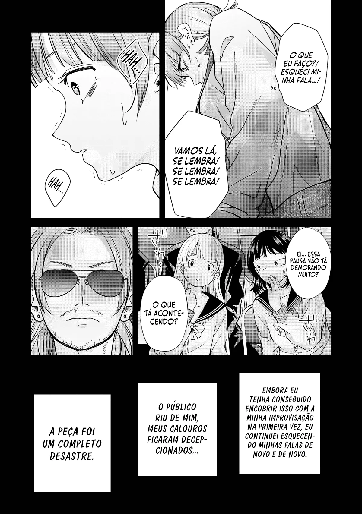 Kusunoki Fracassou em Estrear no Ensino Médio Capitulo 39 Pagina 10