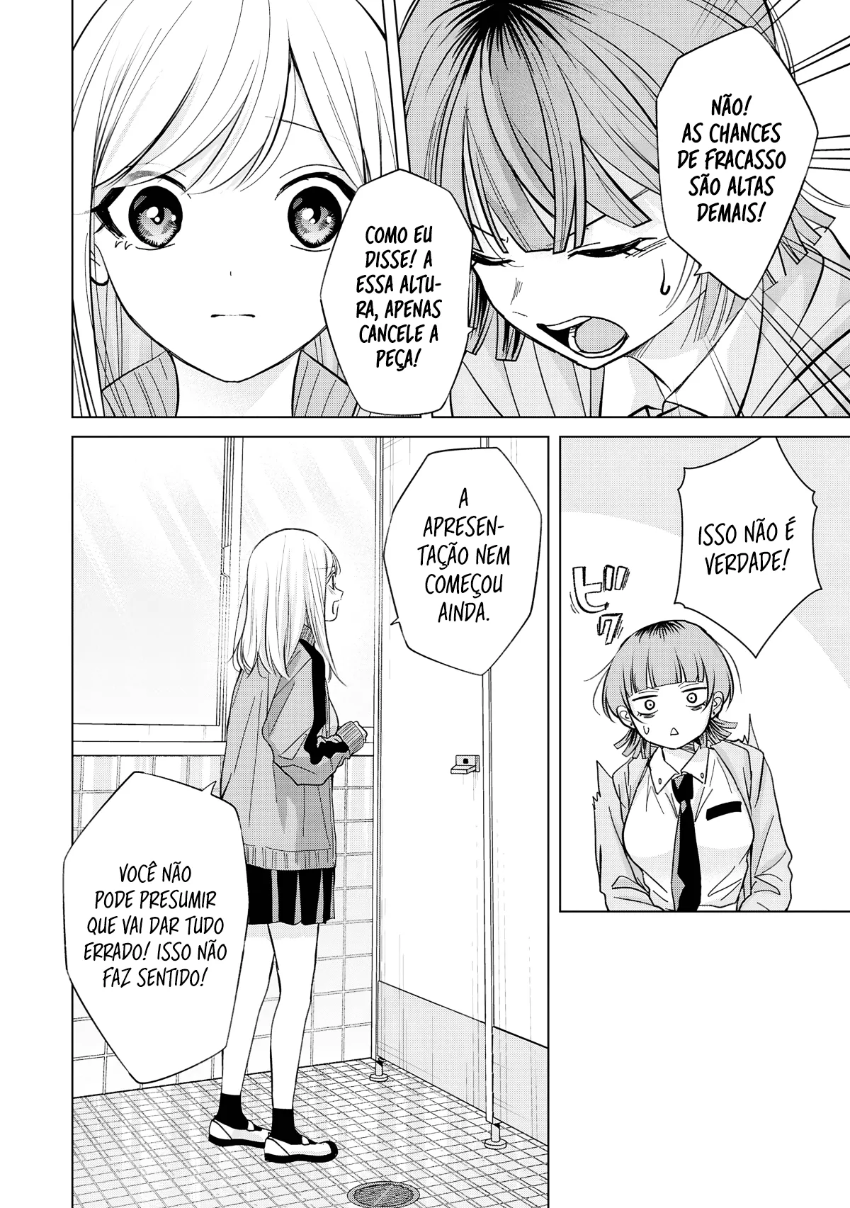 Kusunoki Fracassou em Estrear no Ensino Médio Capitulo 39 Pagina 13