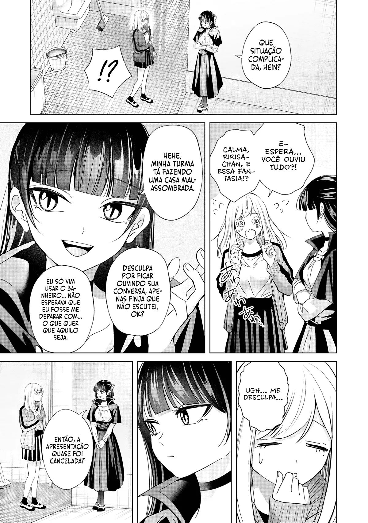 Kusunoki Fracassou em Estrear no Ensino Médio Capitulo 39 Pagina 20