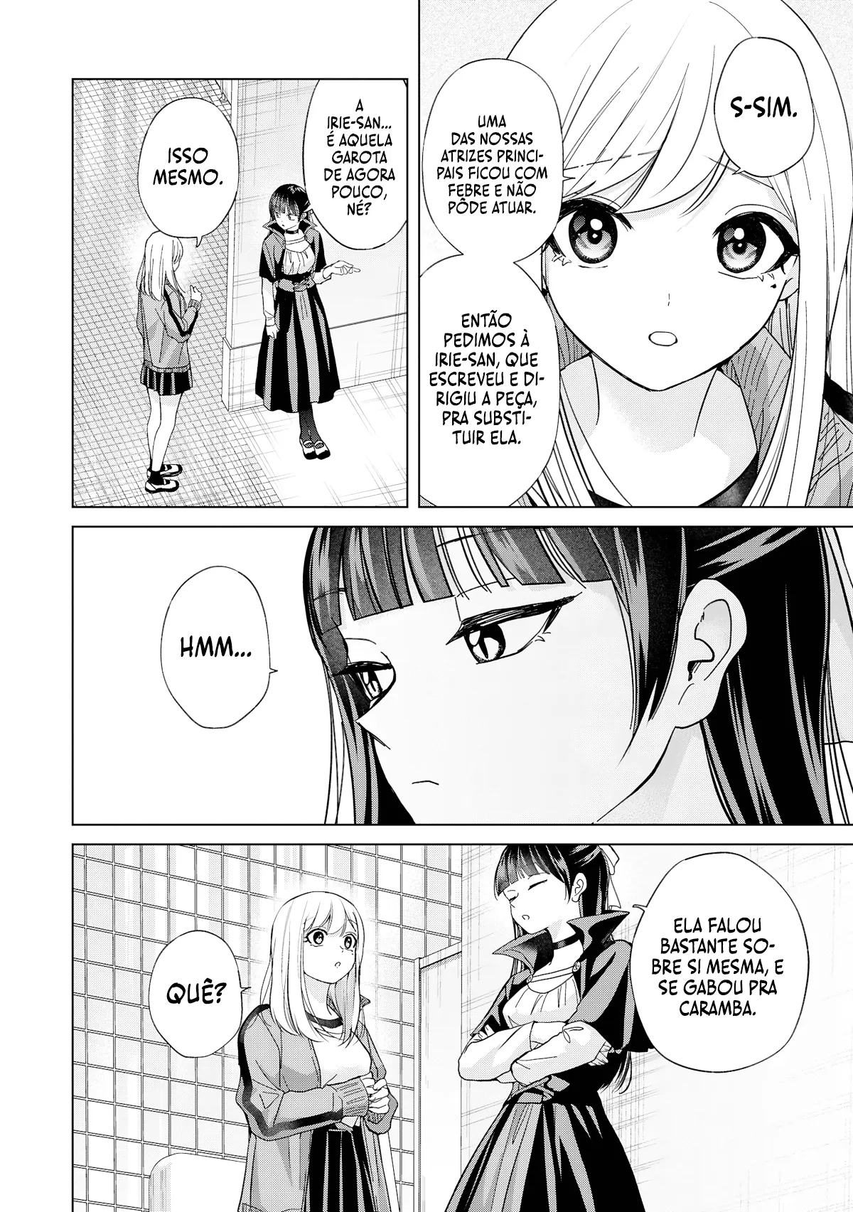 Kusunoki Fracassou em Estrear no Ensino Médio Capitulo 39 Pagina 21