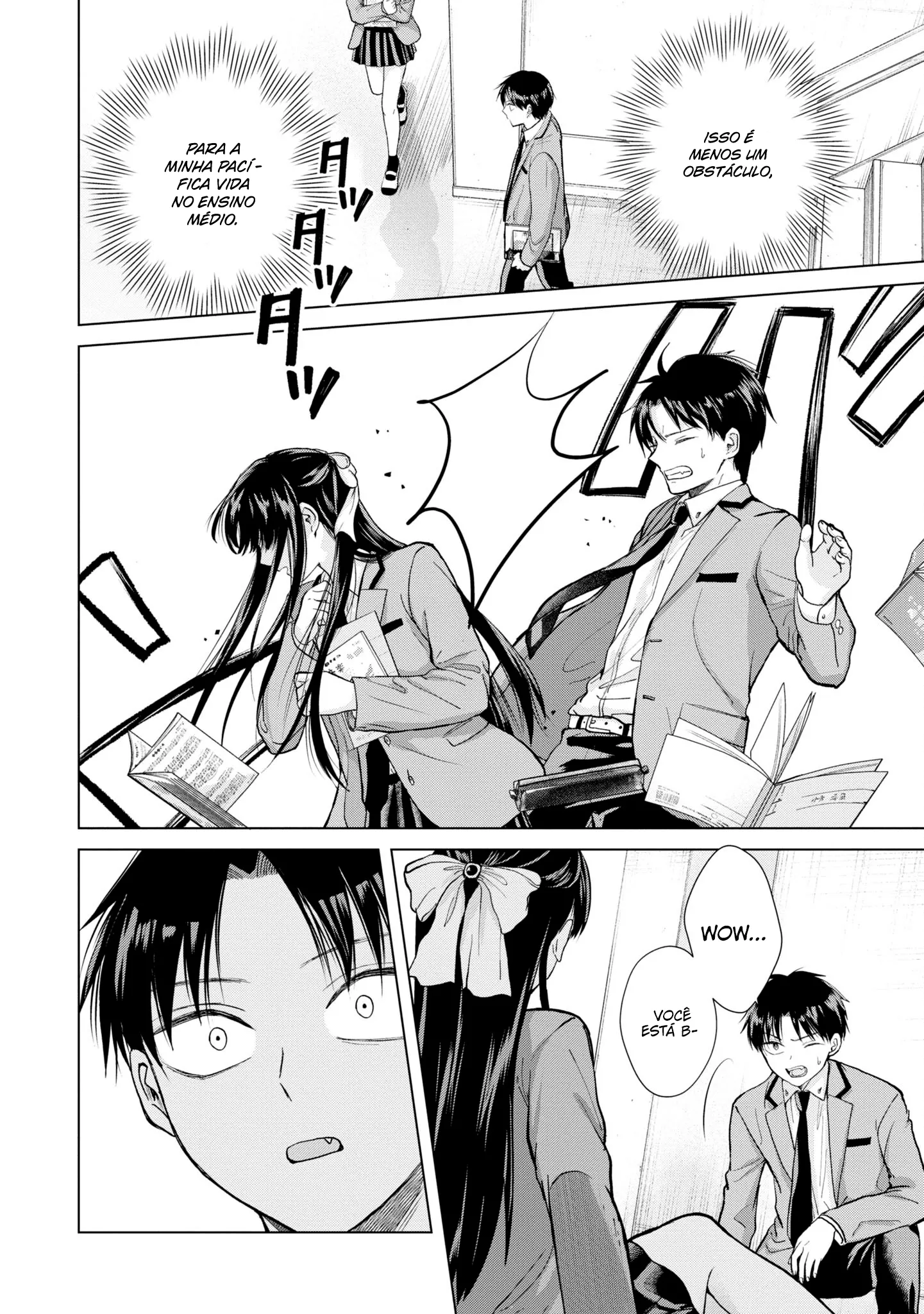 Kusunoki Fracassou em Estrear no Ensino Médio Capitulo 4 Pagina 7