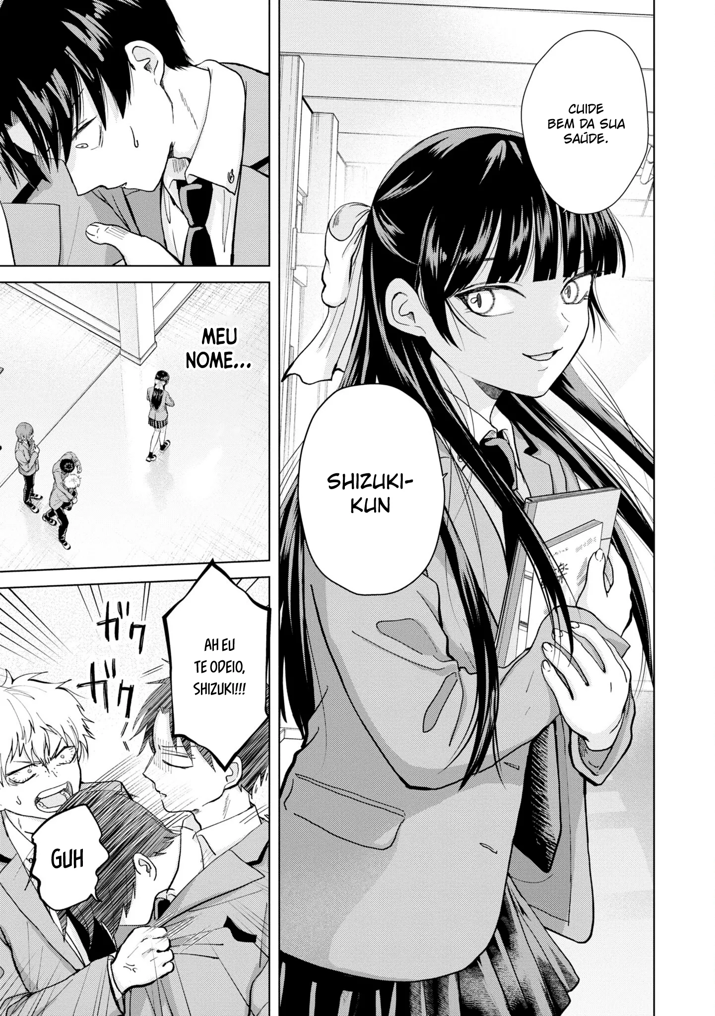 Kusunoki Fracassou em Estrear no Ensino Médio Capitulo 4 Pagina 10