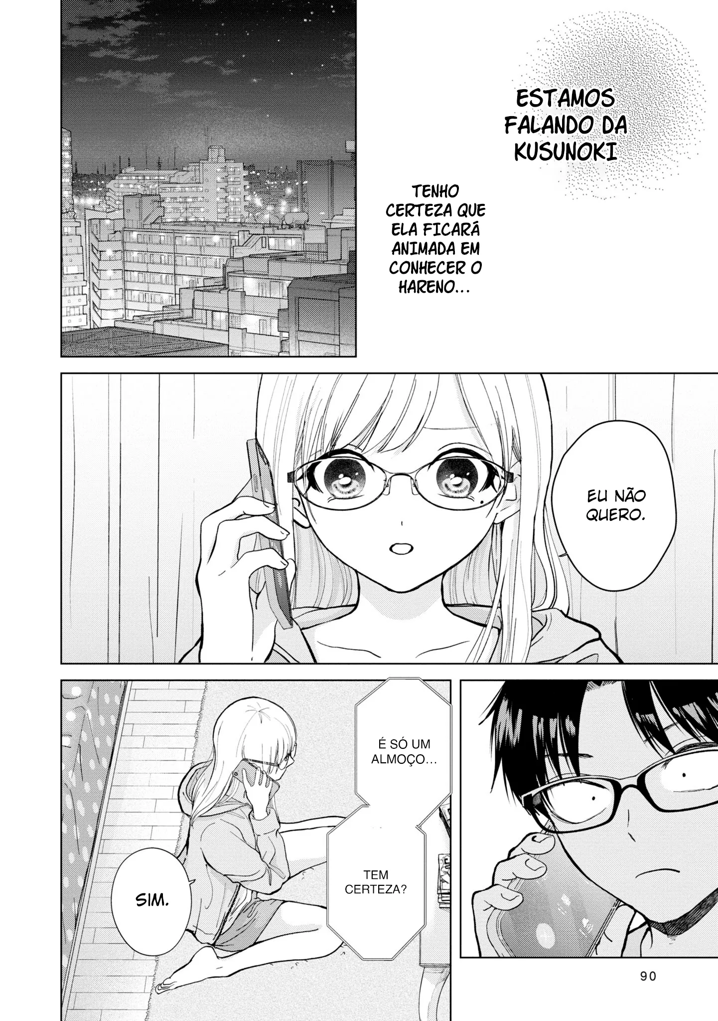 Kusunoki Fracassou em Estrear no Ensino Médio Capitulo 4 Pagina 13