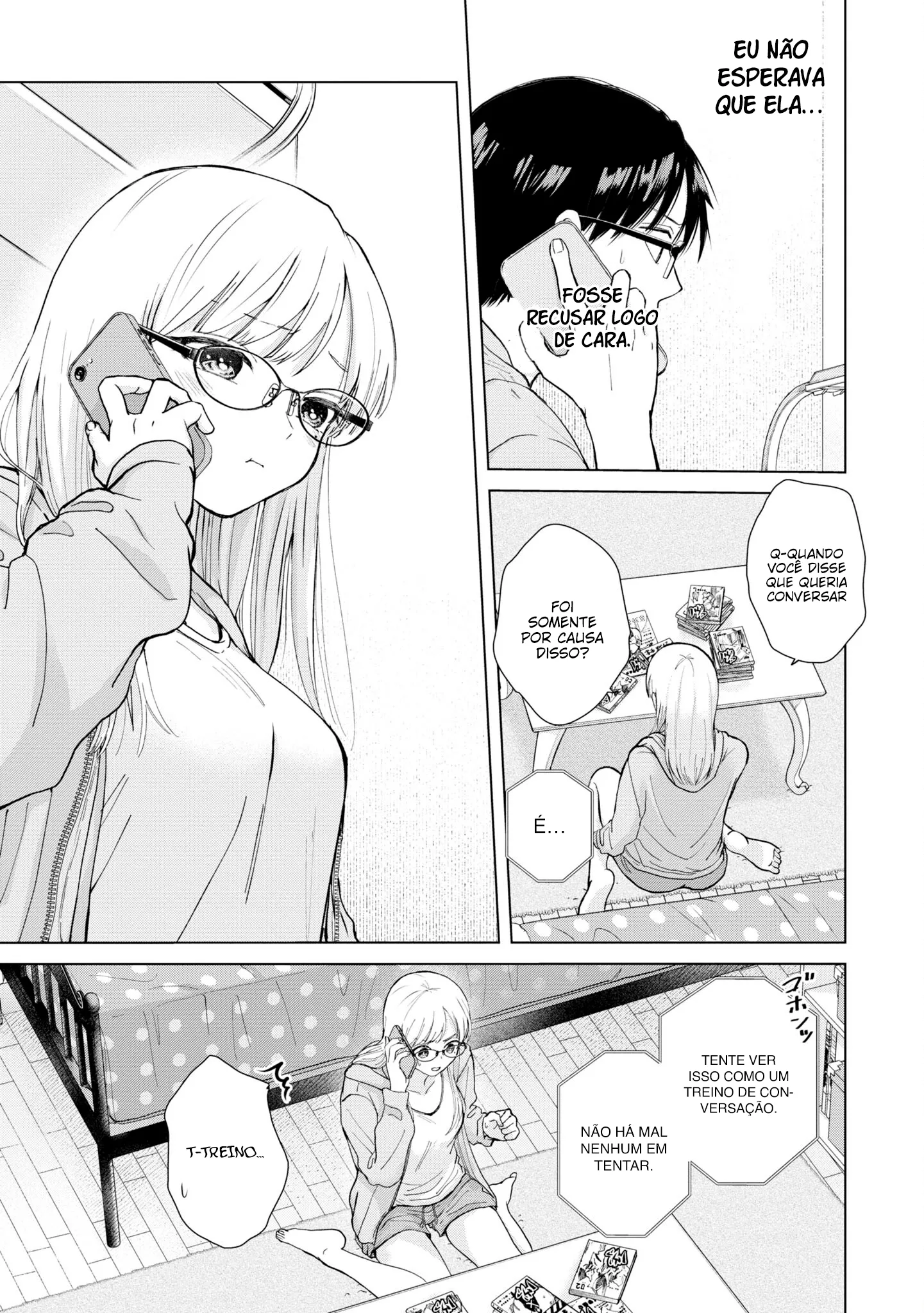 Kusunoki Fracassou em Estrear no Ensino Médio Capitulo 4 Pagina 14