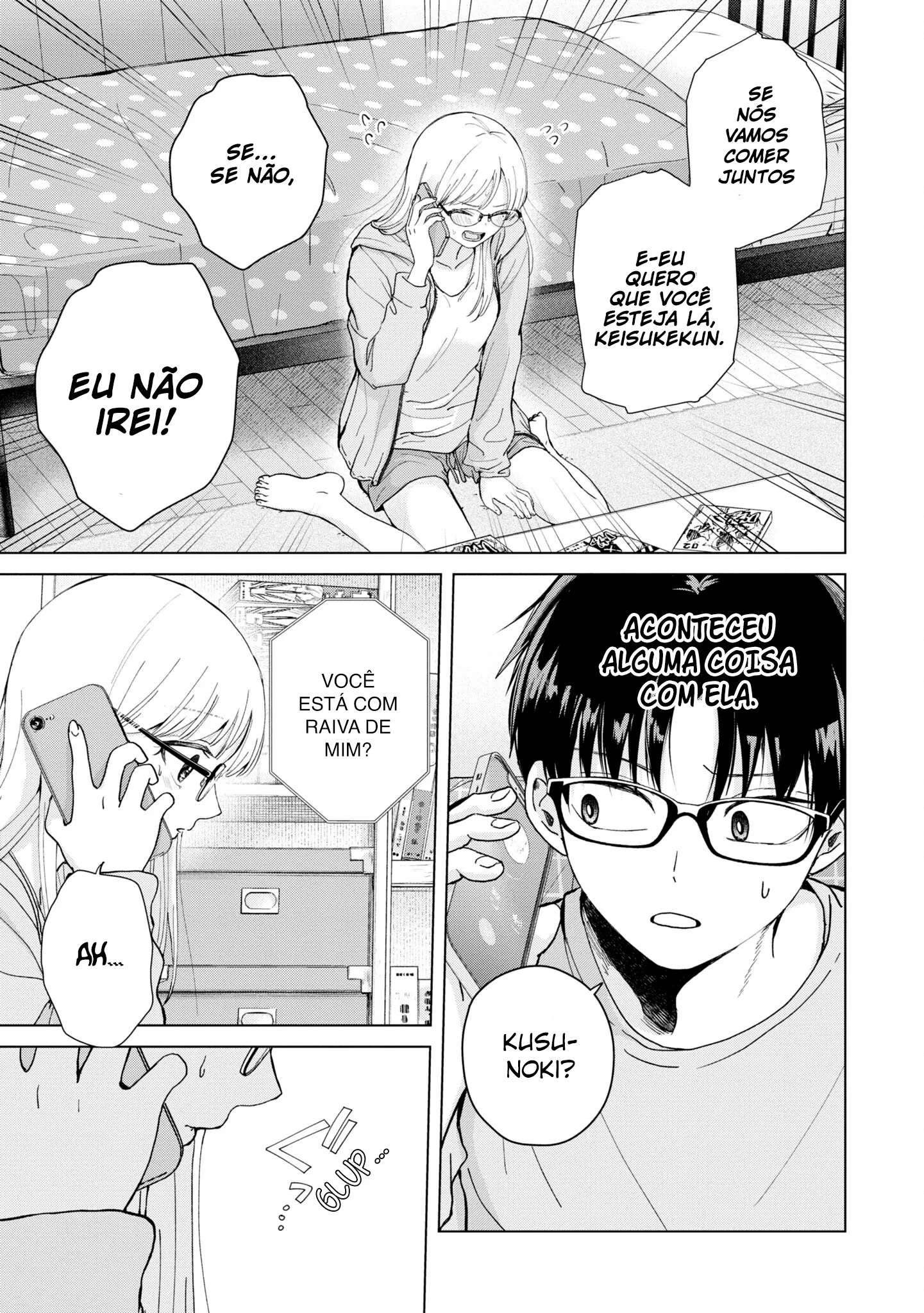 Kusunoki Fracassou em Estrear no Ensino Médio Capitulo 4 Pagina 18