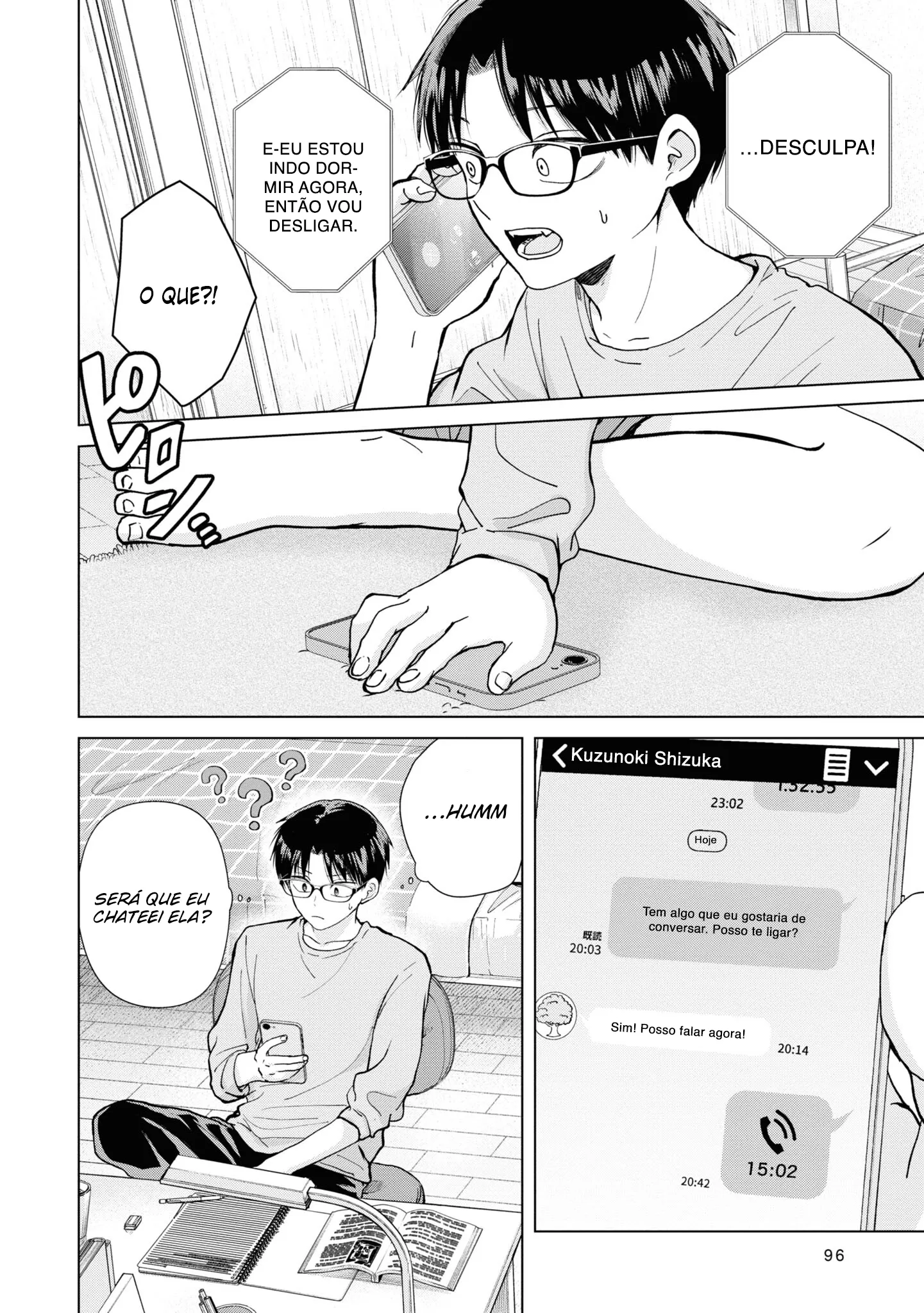 Kusunoki Fracassou em Estrear no Ensino Médio Capitulo 4 Pagina 19