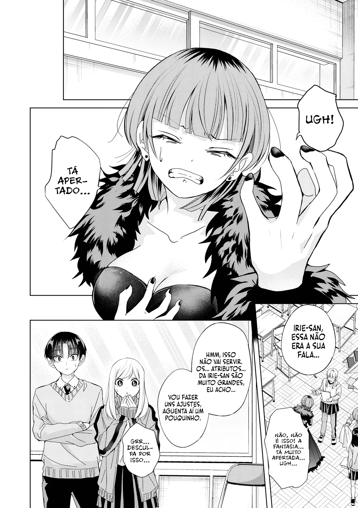 Kusunoki Fracassou em Estrear no Ensino Médio Capitulo 40 Pagina 3