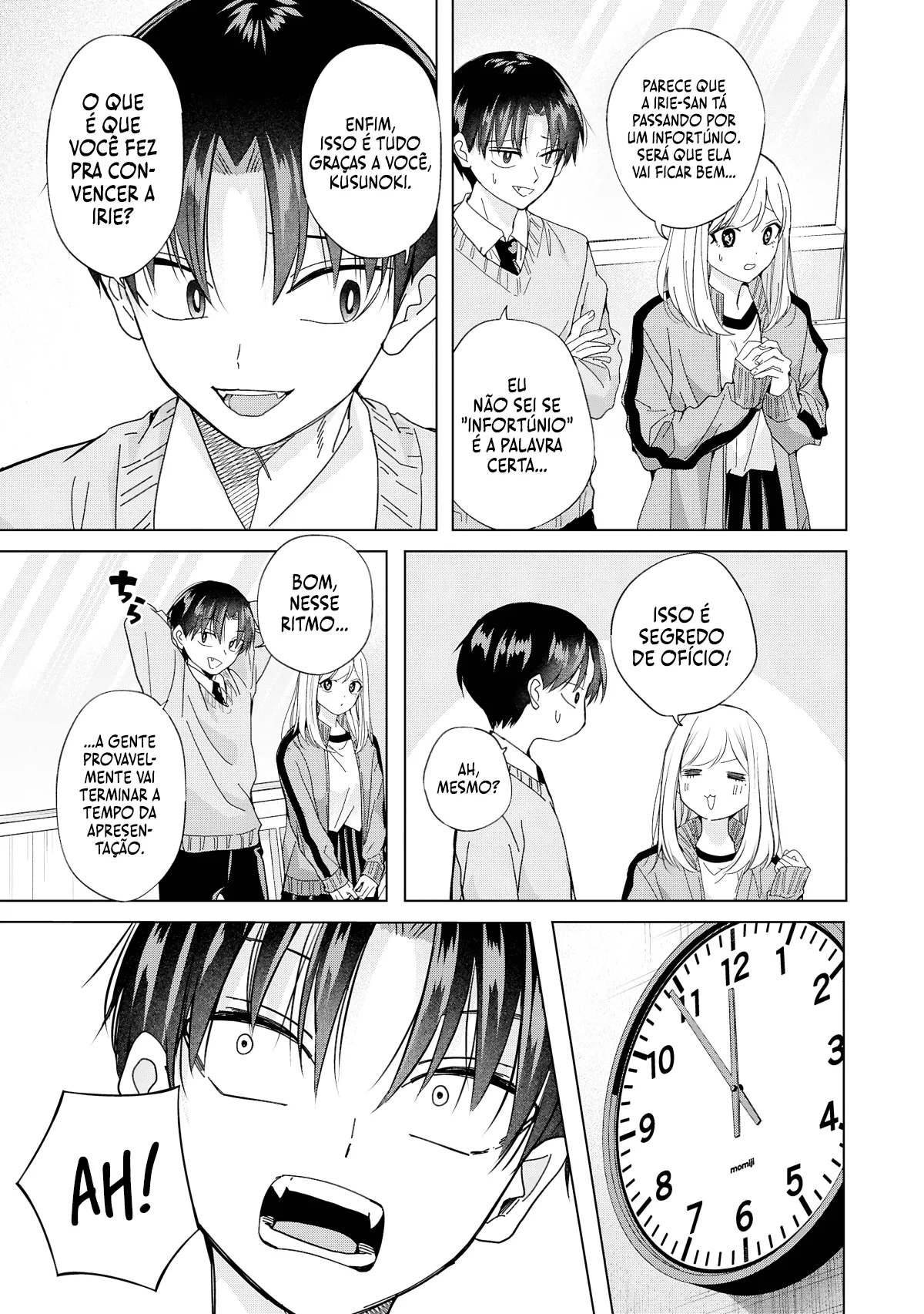 Kusunoki Fracassou em Estrear no Ensino Médio Capitulo 40 Pagina 4