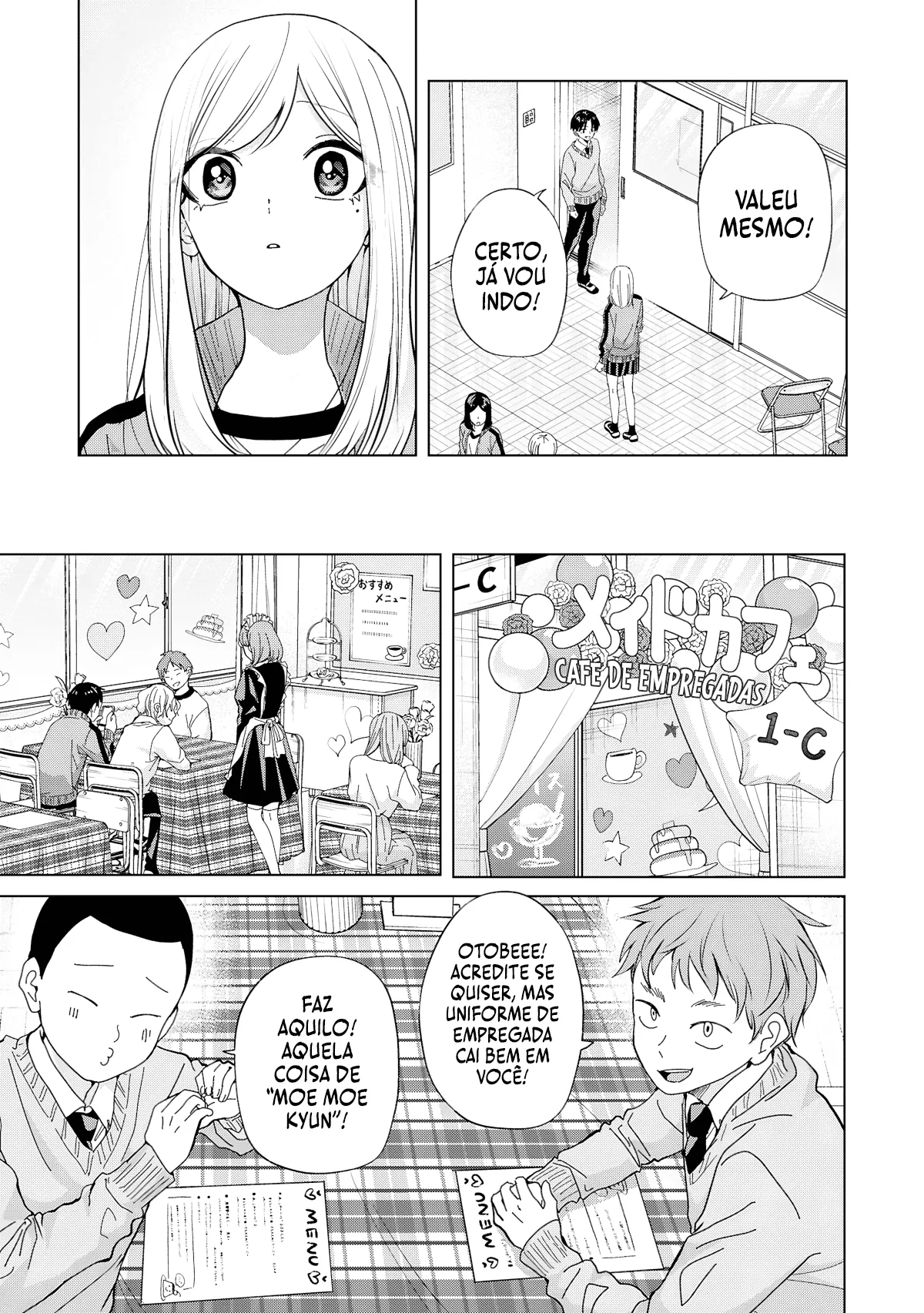 Kusunoki Fracassou em Estrear no Ensino Médio Capitulo 40 Pagina 6