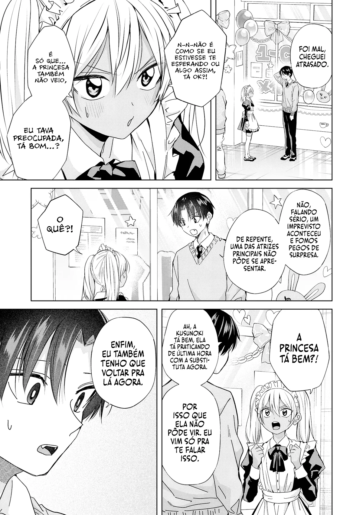 Kusunoki Fracassou em Estrear no Ensino Médio Capitulo 40 Pagina 10