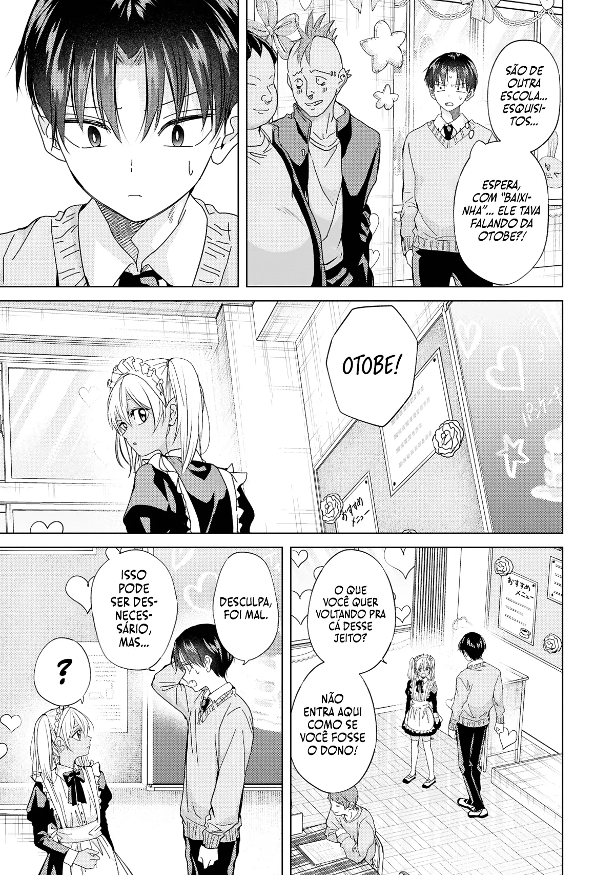 Kusunoki Fracassou em Estrear no Ensino Médio Capitulo 40 Pagina 12