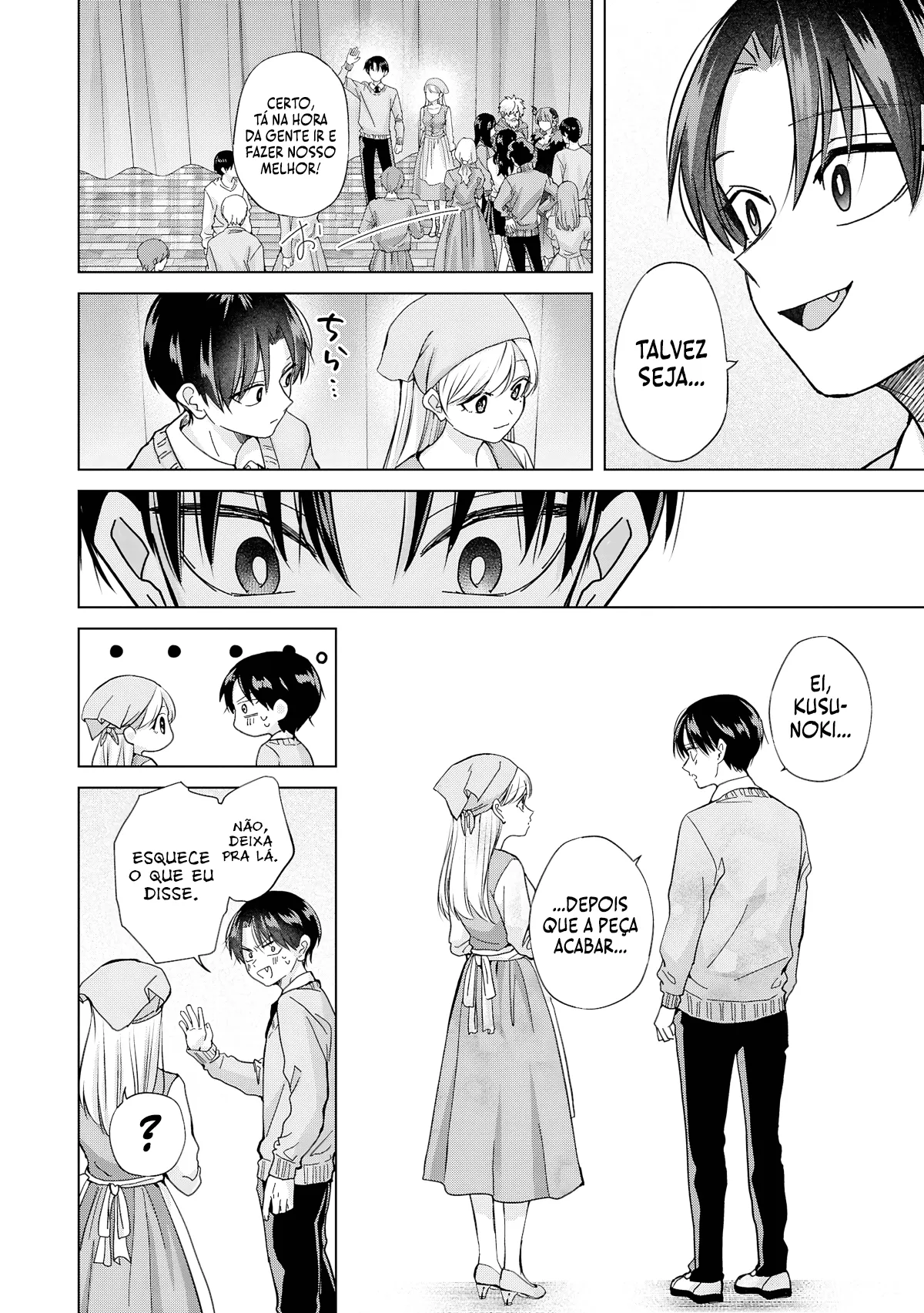 Kusunoki Fracassou em Estrear no Ensino Médio Capitulo 40 Pagina 21