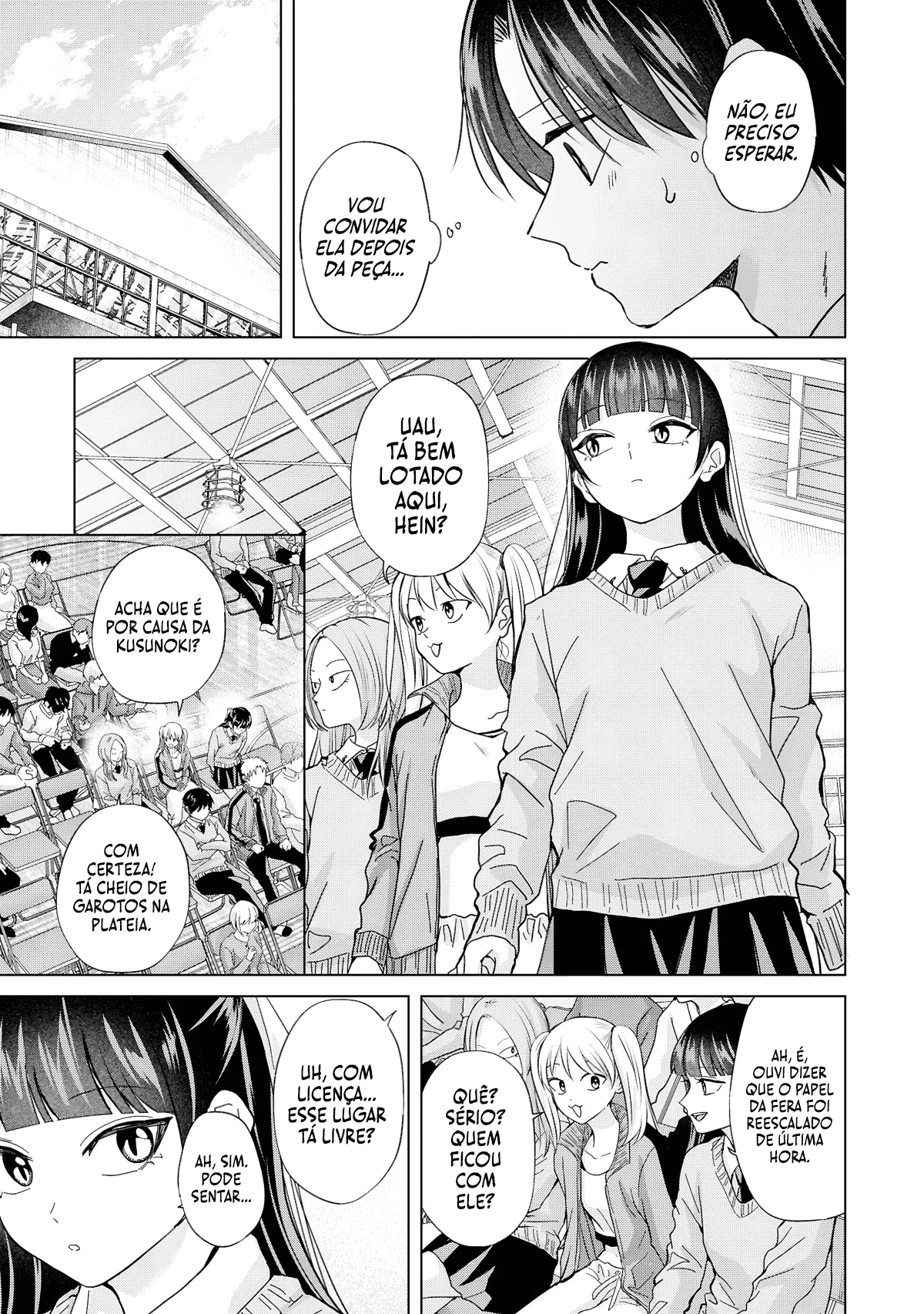 Kusunoki Fracassou em Estrear no Ensino Médio Capitulo 40 Pagina 22